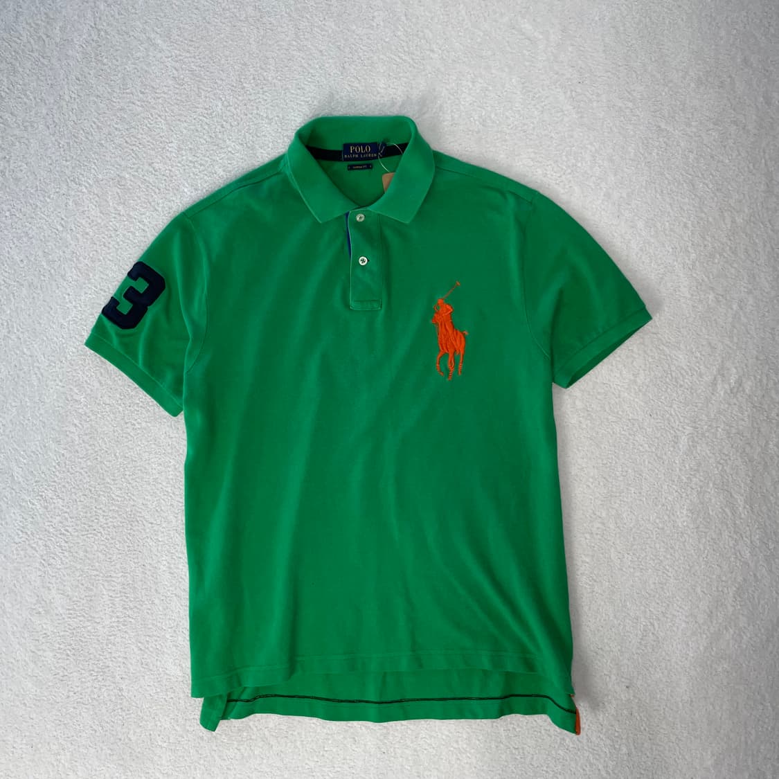 폴로랄프로렌 빅포니 반팔 카라티 그린  상품이미지1
