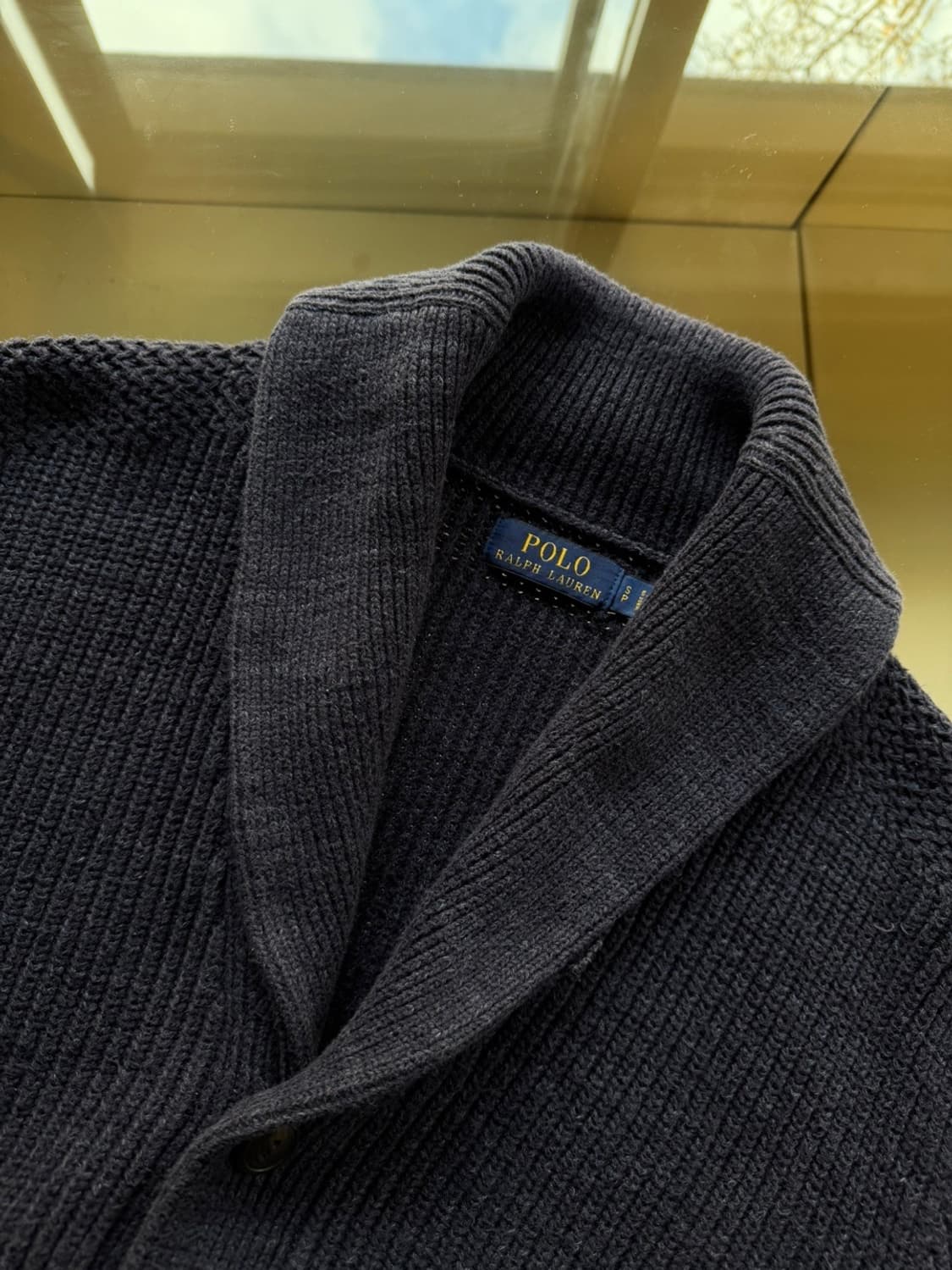 폴로 랄프로렌 숄칼라 가디건 슬림100 상품이미지8
