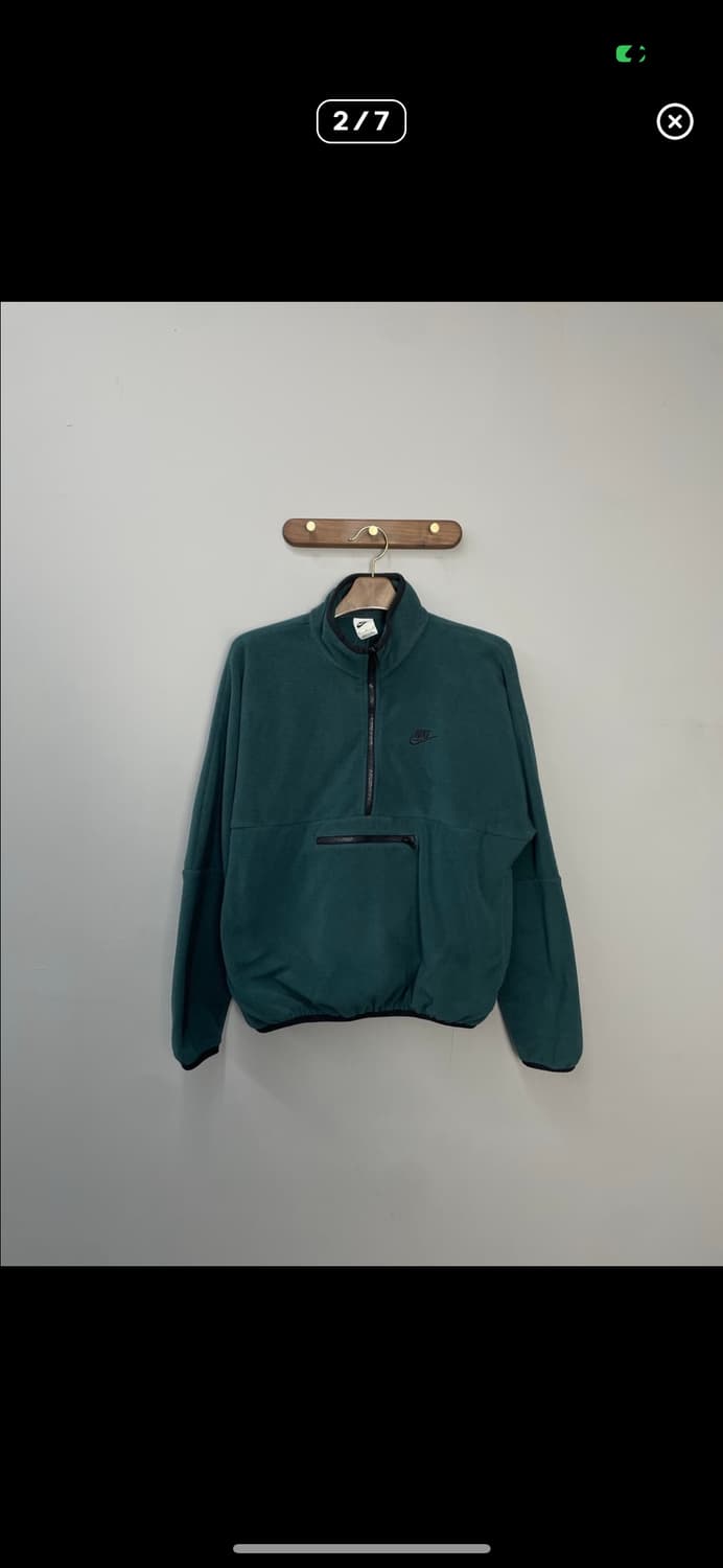 나이키 클럽 하프집 딥그린 플리스 A3325 상품이미지2