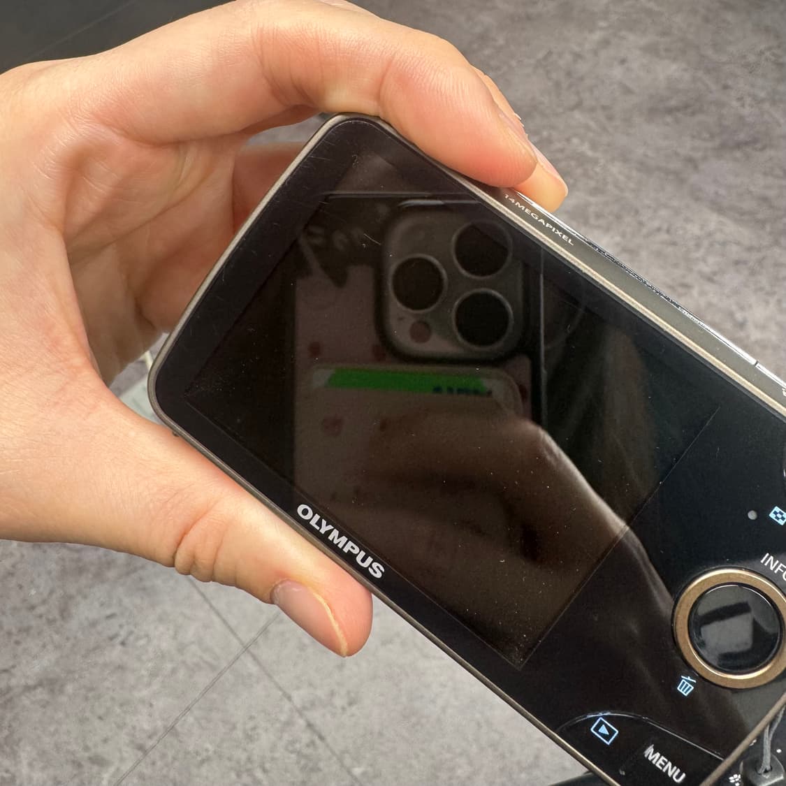 (소프트포커스) 올림푸스 VH-210 디카 아이보리컬러 상품이미지6