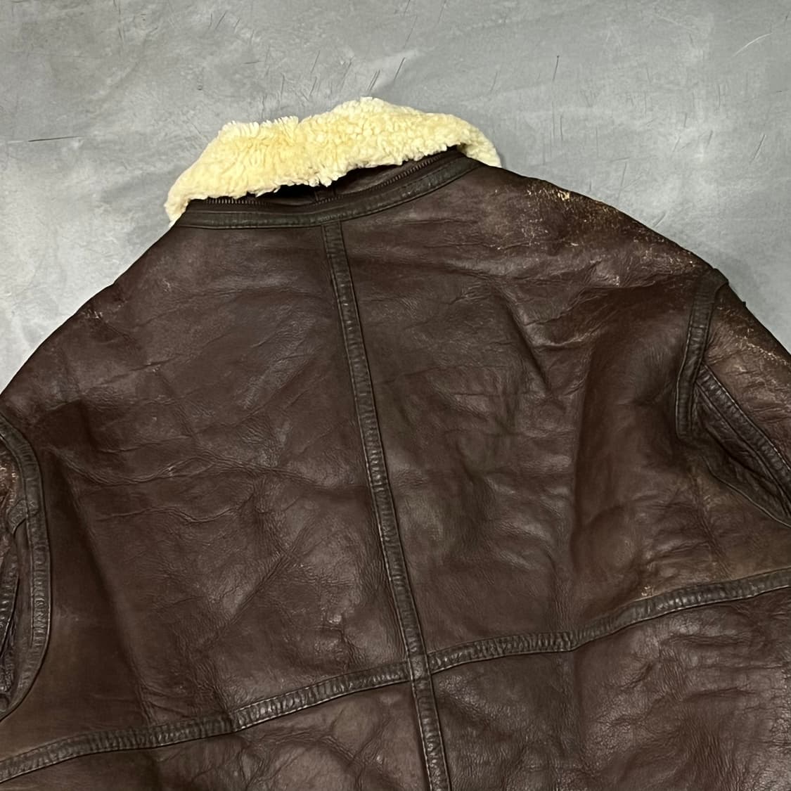  B3 램스킨 무스탕 자켓 y14447 상품이미지6