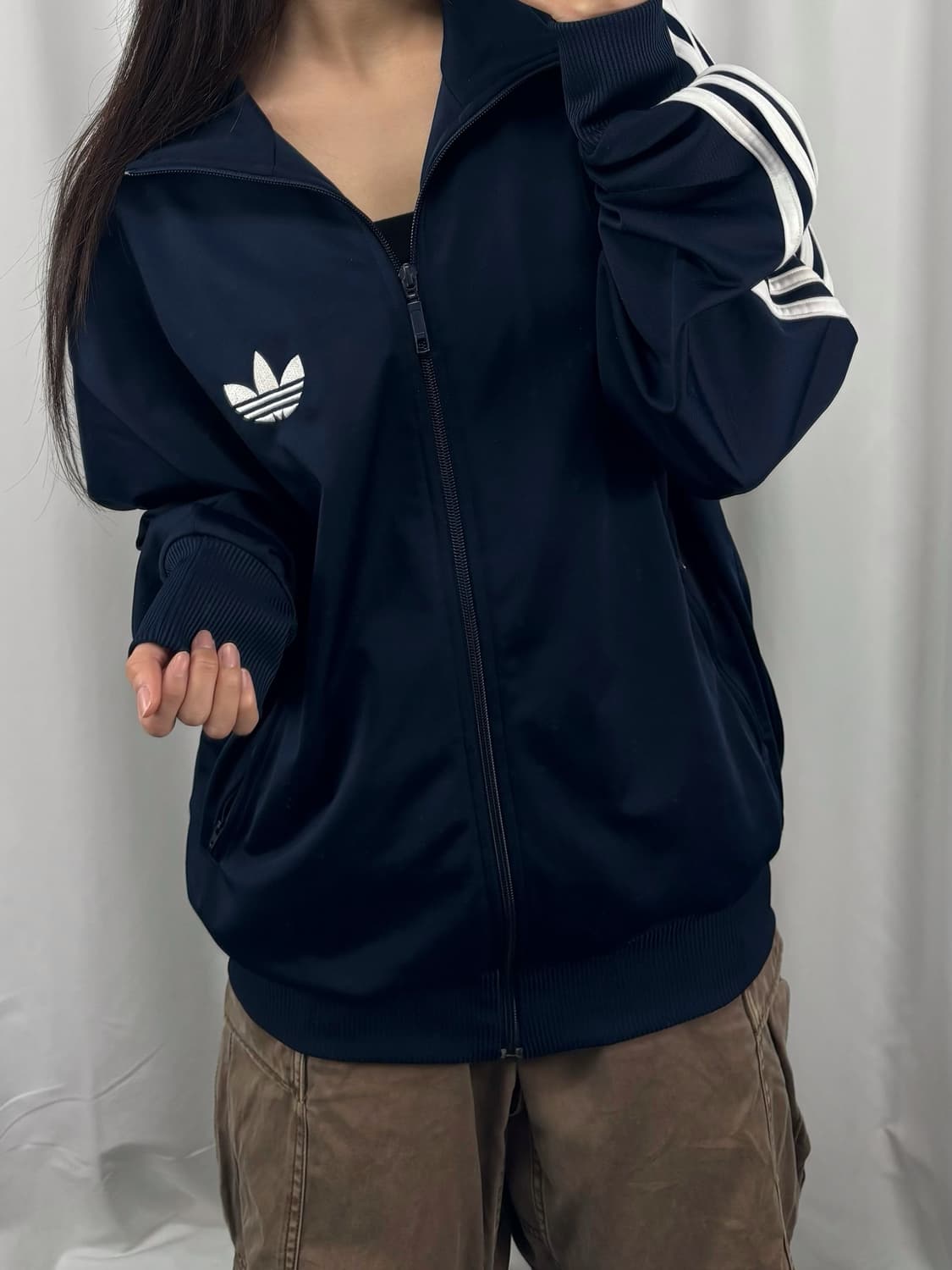 아디다스 네이비 파이어버드 트랙탑 져지 상품이미지3