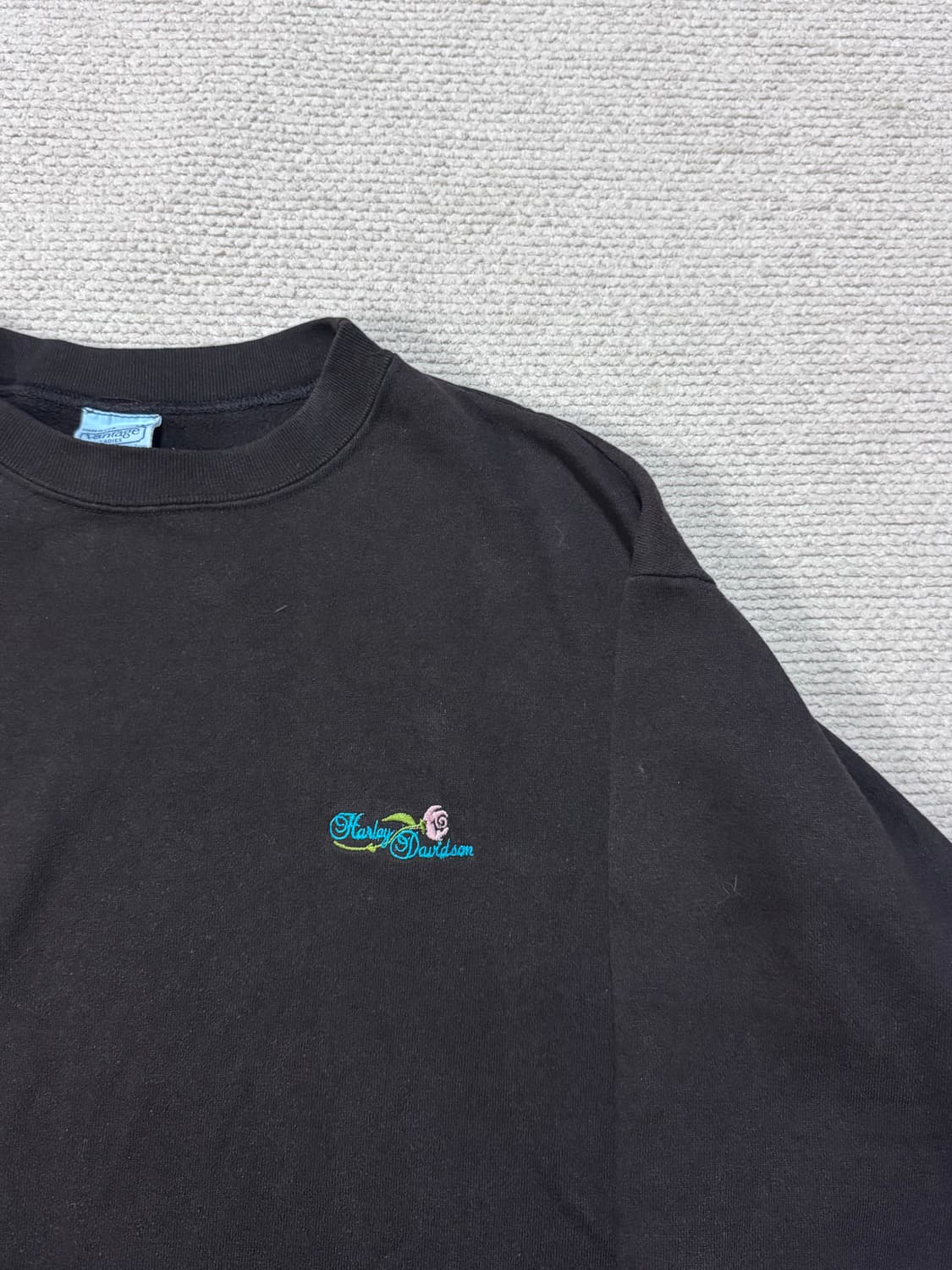 90s USA Harley-Davidson 스웻셔츠 M 상품이미지4