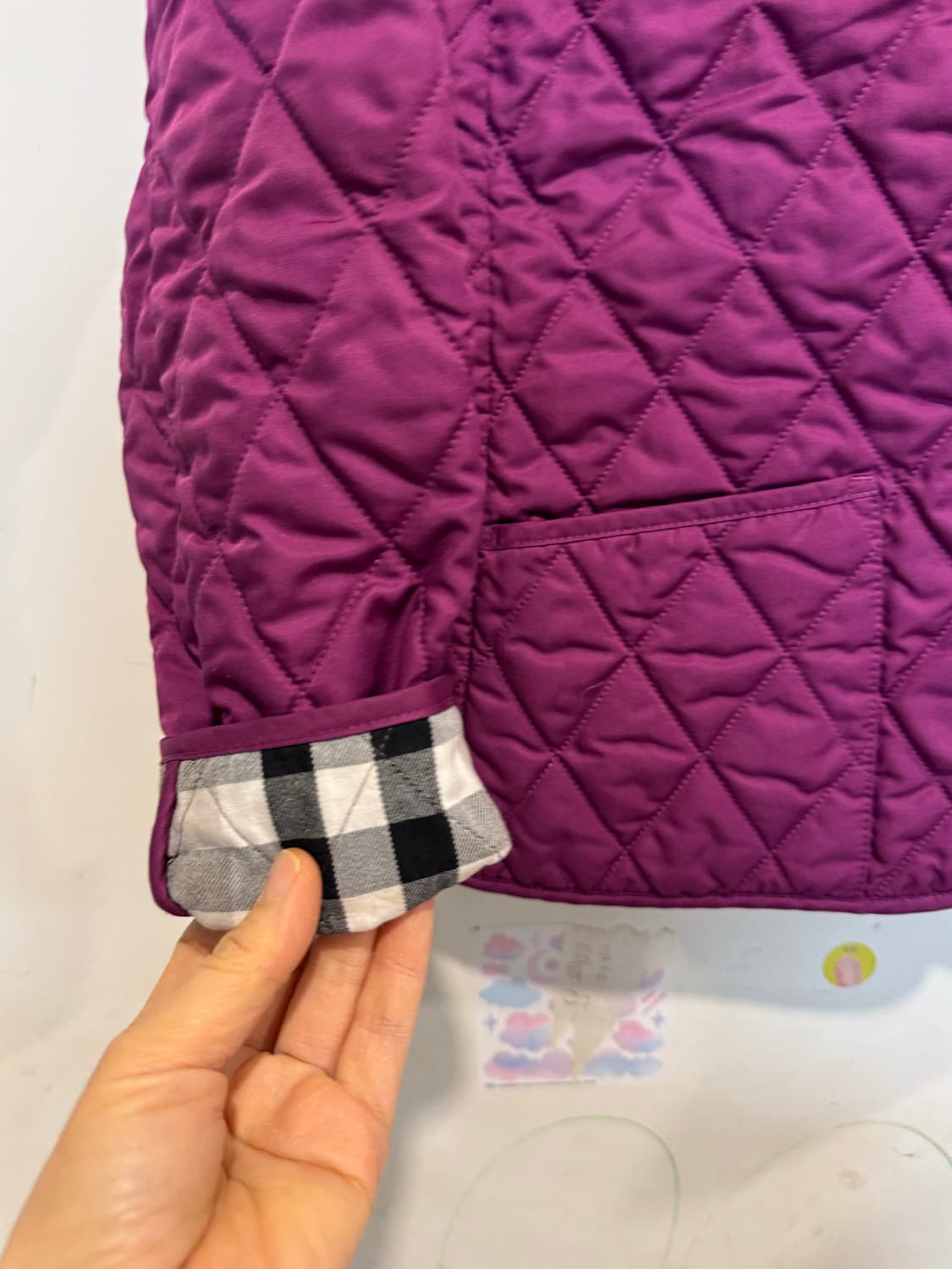 Burberry 버버리 칠드런 퀼팅 자켓 상품이미지7