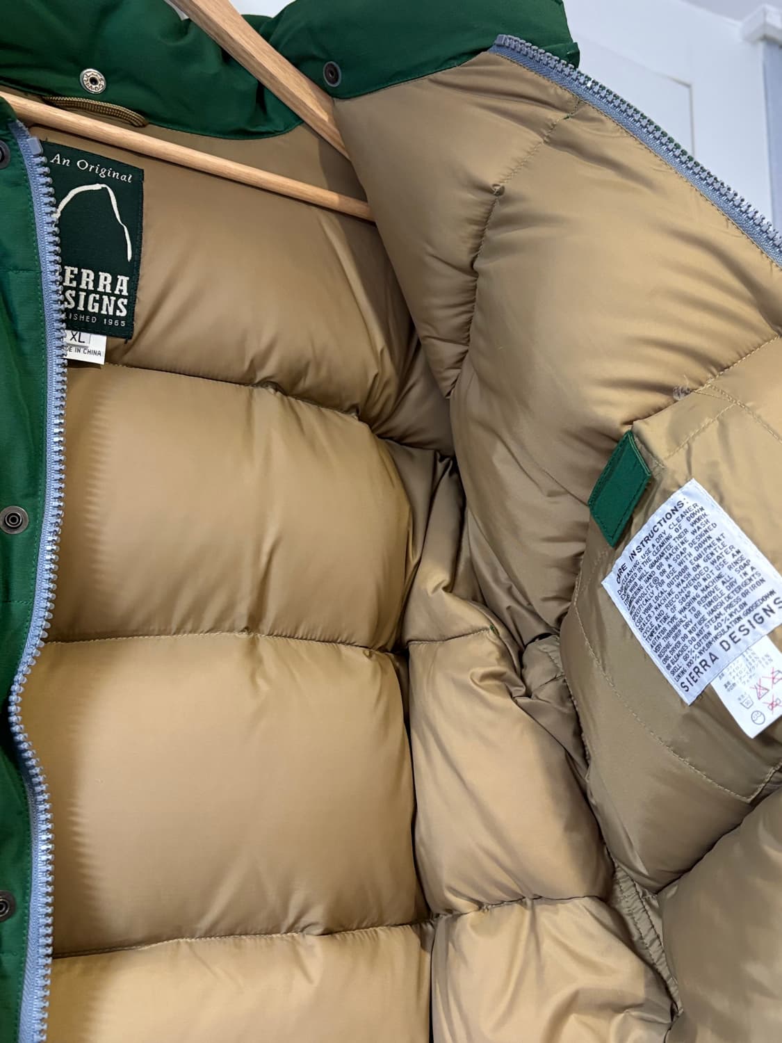 시에라디자인 60/40 다운자켓 그린 색상 XL 상품이미지5