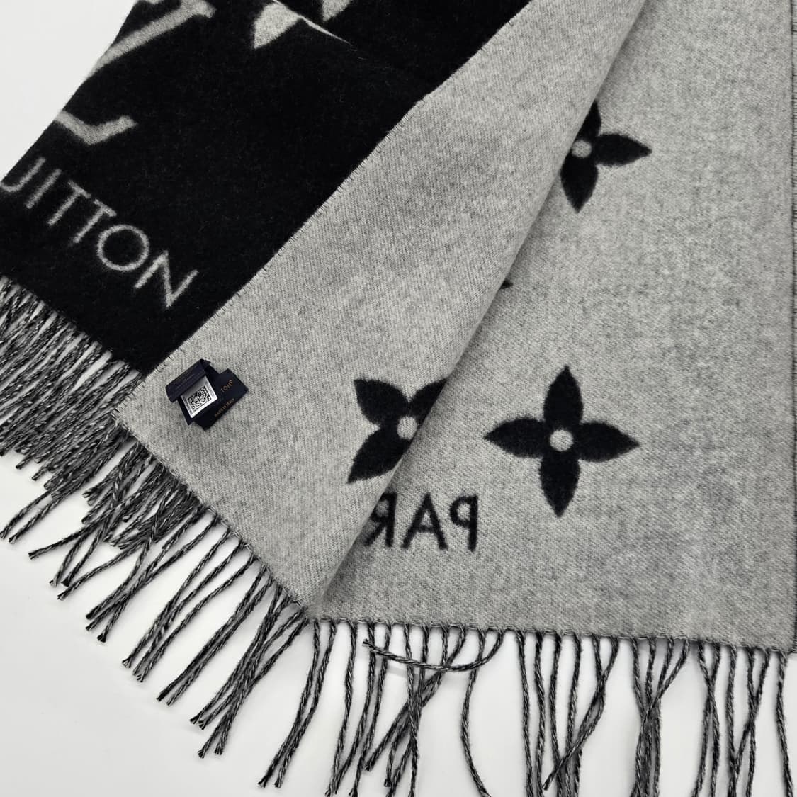 루이비통 LV 모노그램 레이캬비크 캐시미어 머플러 상품이미지2
