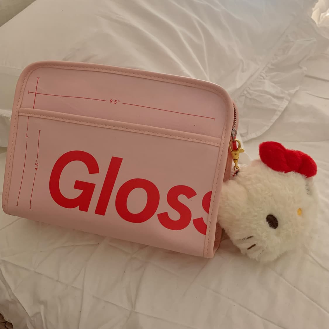 새상품 일본 산리오 정품 키티 레드 릴패스 카드지갑 키링 마스코트 상품이미지7