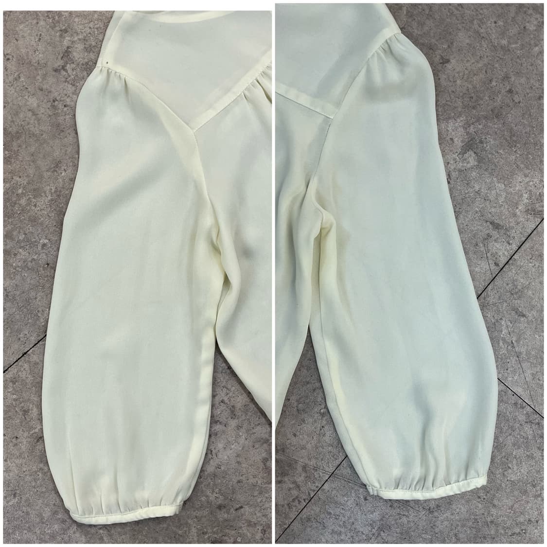 빈티지 버튼 블라우스 아이보리 #csz3721 상품이미지9