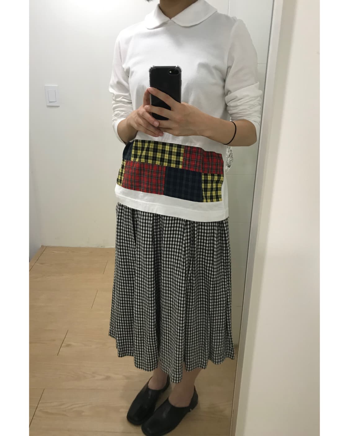 Comme des garcons patchwork T-shirt 상품이미지6