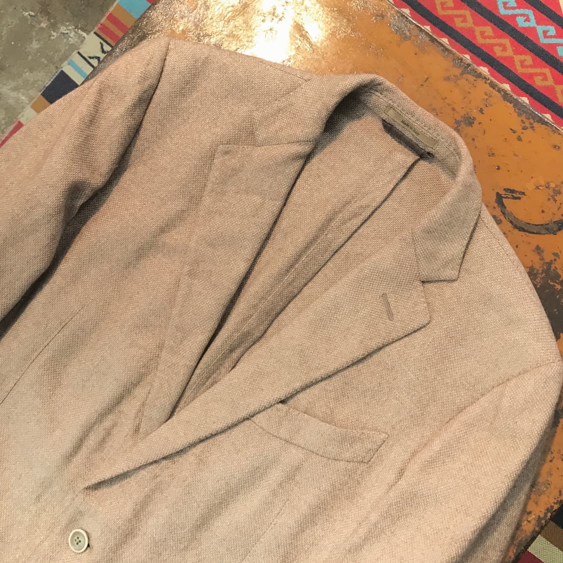 ITALY 에르메네질도 제냐 캐시미어 실크 혼방 자켓 남성 105 상품이미지2