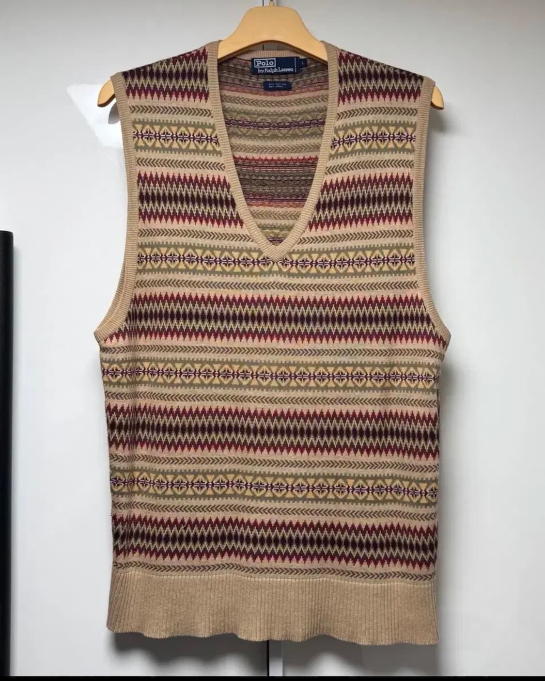 폴로 랄프 로렌 페어아일 니트 베스트 상품이미지1