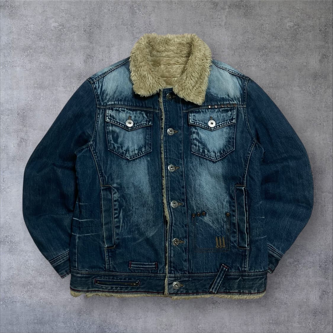 스멕스 진 쉐르파 데님 자켓 상품이미지1