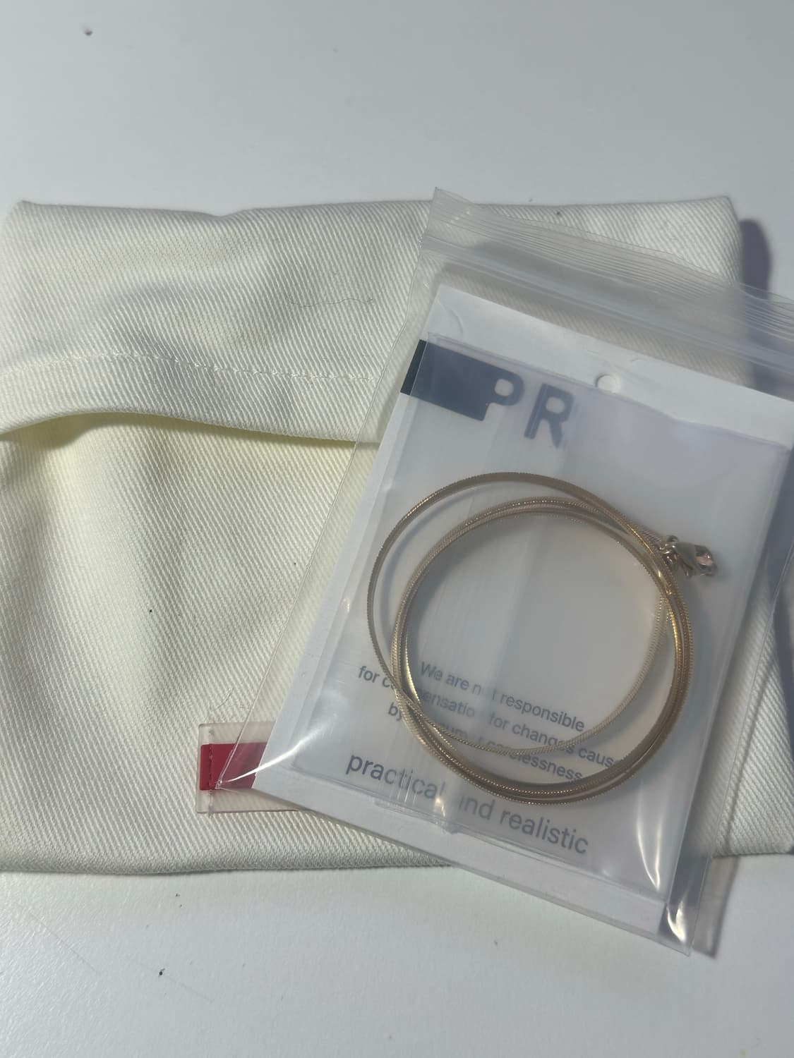 PR 클래식 스네이크 체인 목걸이 14k 옐로우골드 상품이미지9