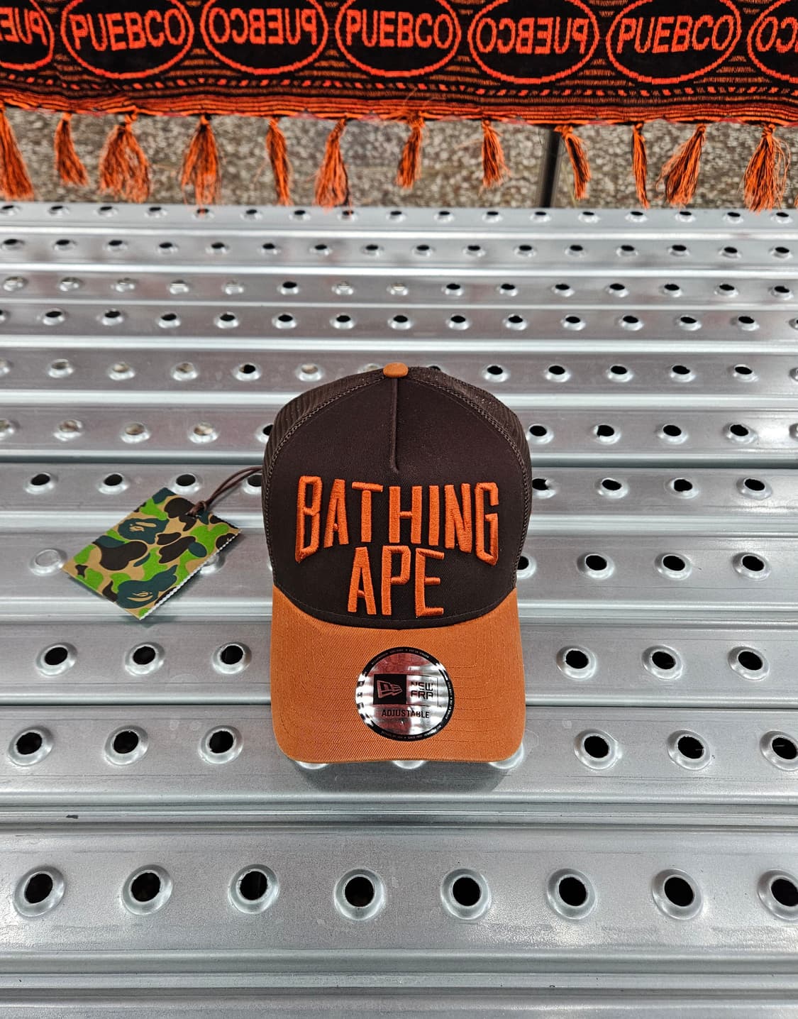 [베이프] nyc logo new era 9forty cap 모자 상품이미지1