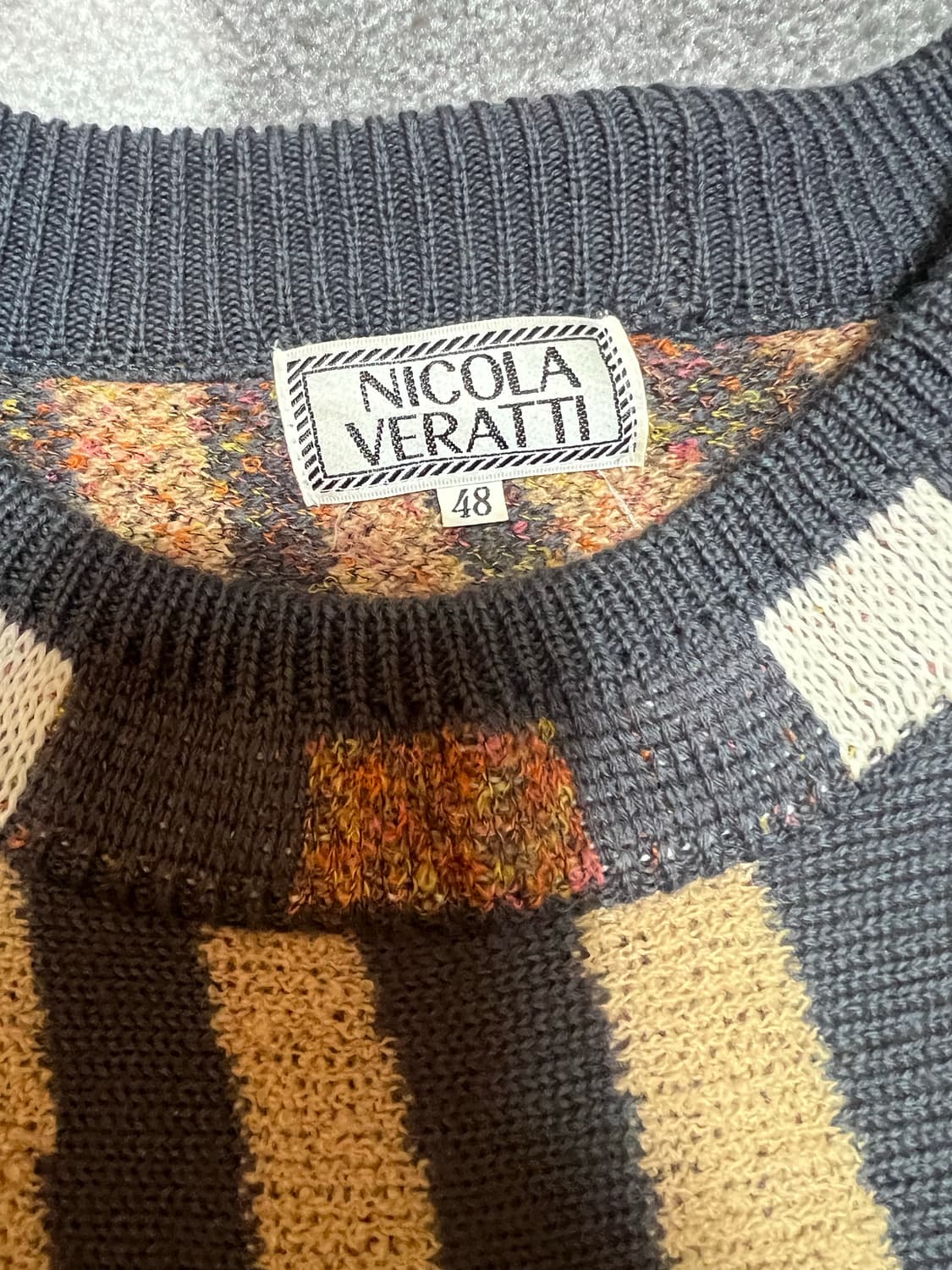 NICOLA VERATTi 니콜라 베라티 패턴 니트 상품이미지3