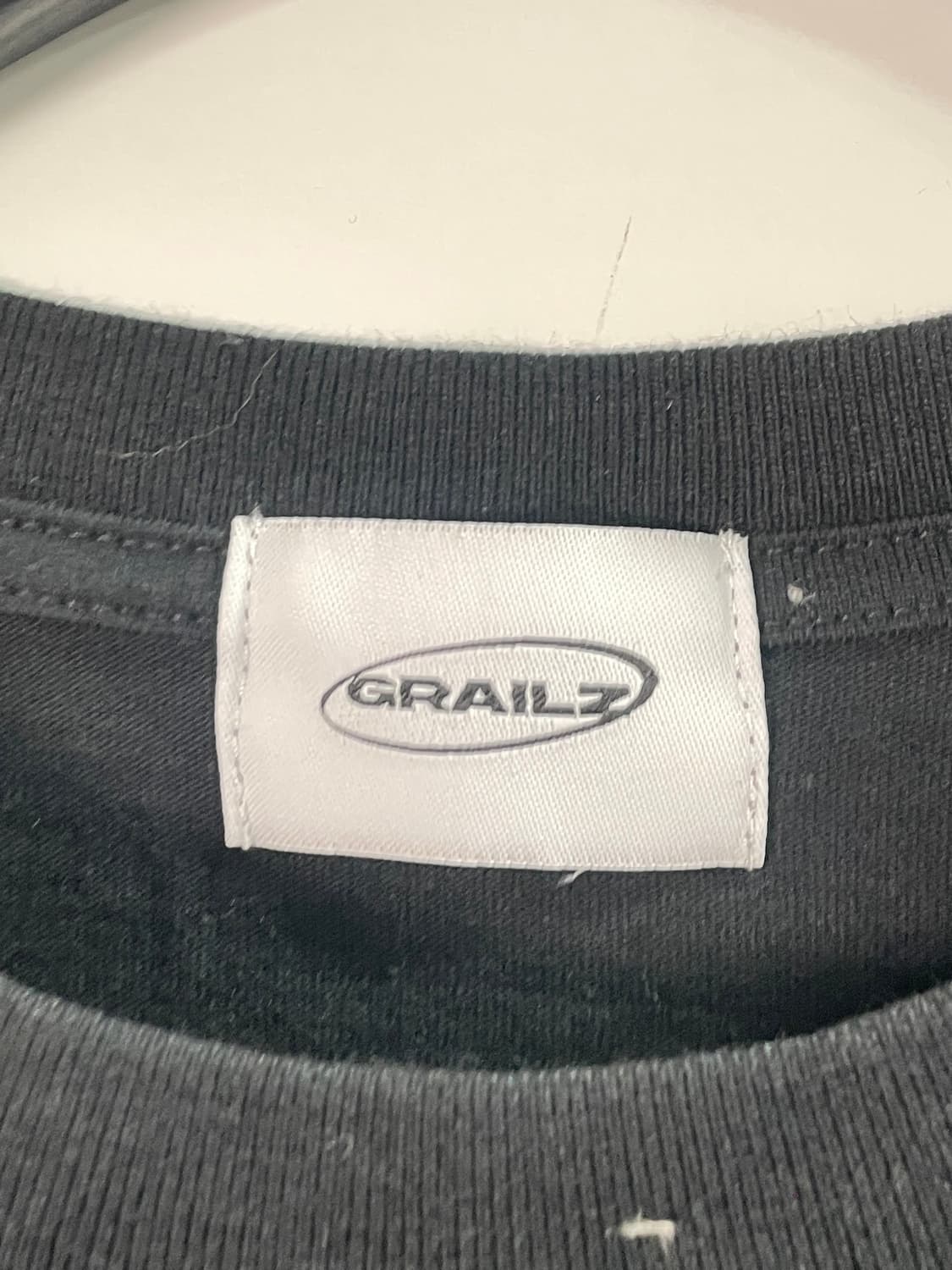 그레일즈 블록코어 블랙 오버핏 반팔티 (on.105) 상품이미지6