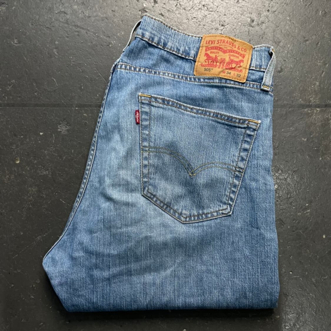 34 리바이스 505 청바지 상품이미지4