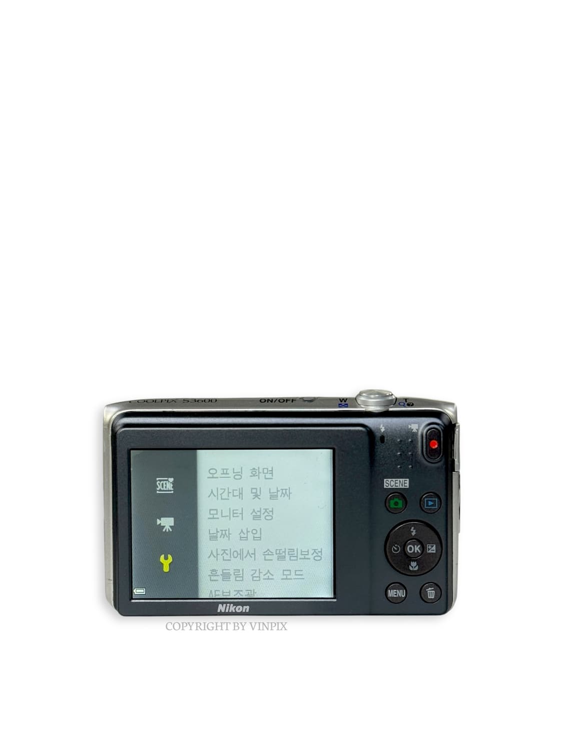 |사쿠라픽!🩶| 니콘 쿨픽스 s3600 빈티지 디지털 카메라 디카 상품이미지8