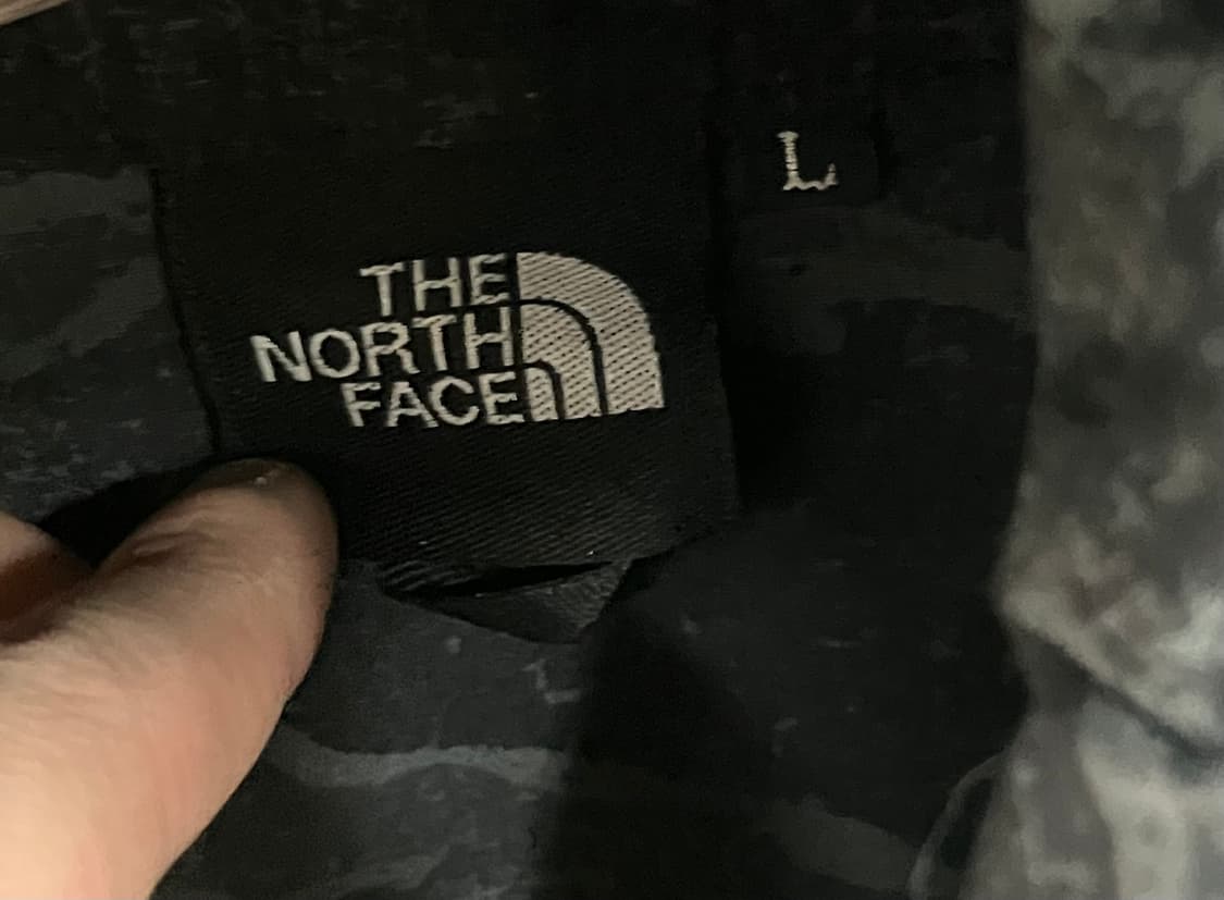 노스페이스 미드 로고 타이거 카모 윈드브레이커 자켓 L 상품이미지3