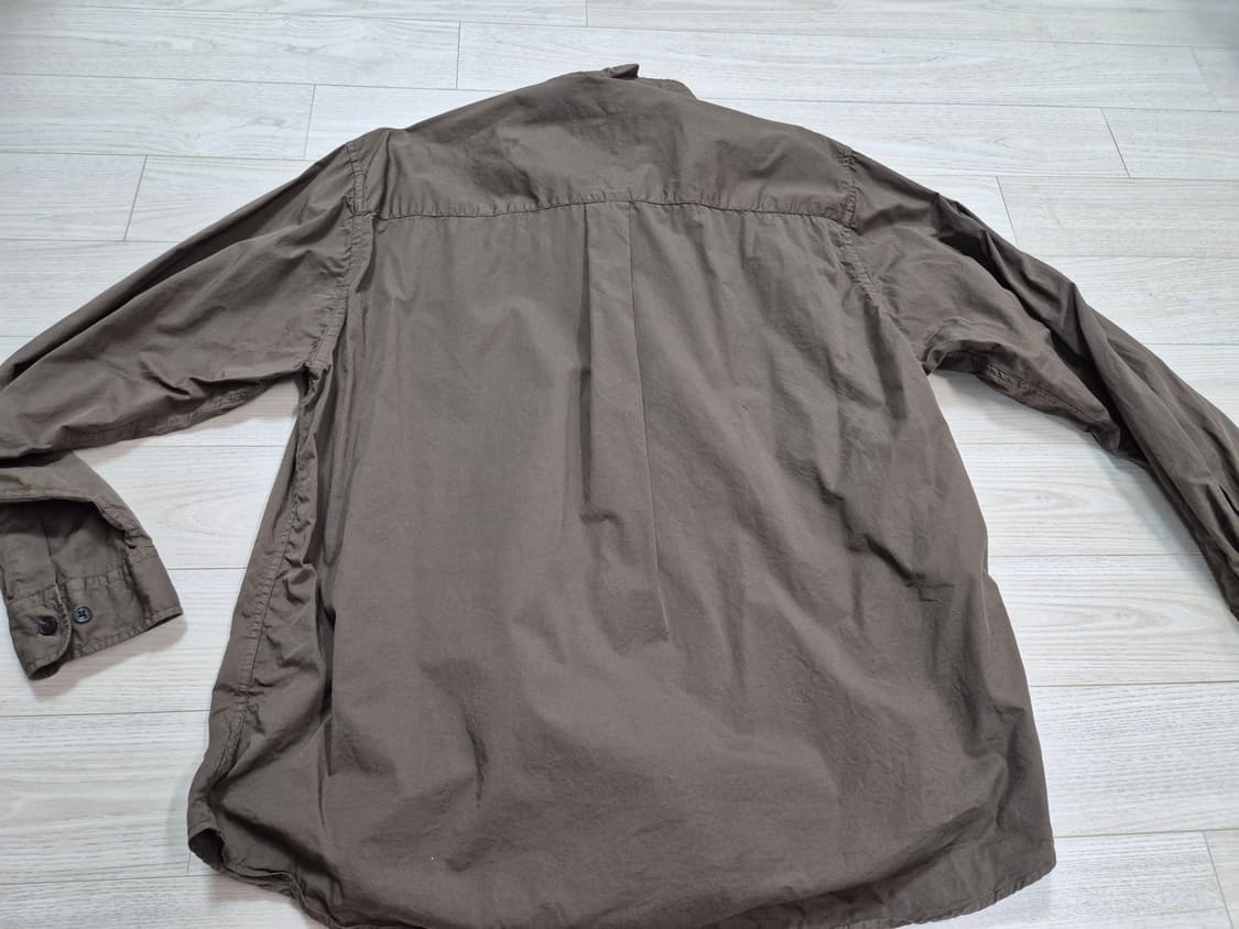 어나더오피스 볼드가먼트 셔츠 브라운 상품이미지3