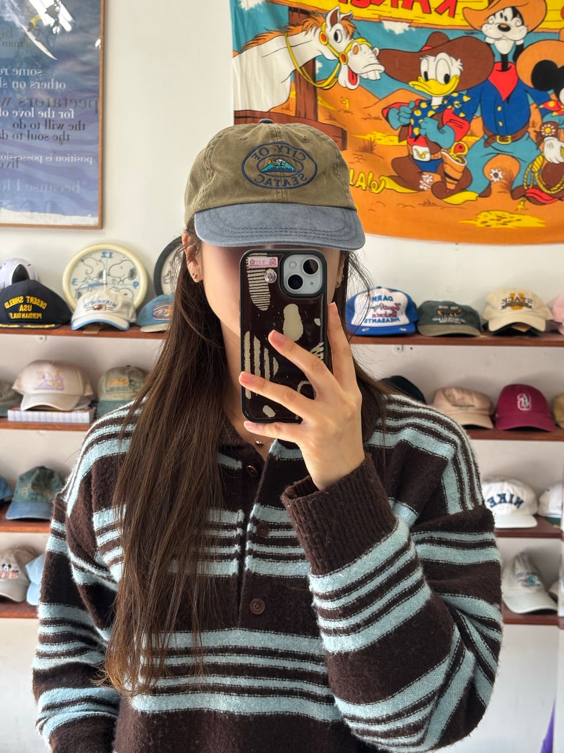 시티 오브 씨택 빈티지캡 상품이미지1