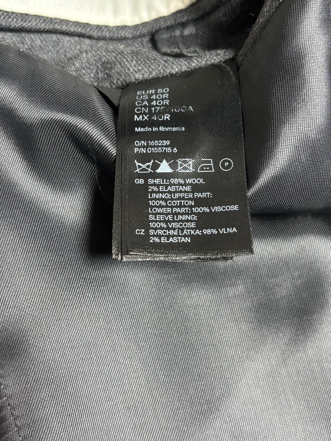 마르지엘라 h&m 트롱프뢰유 자켓 상품이미지5