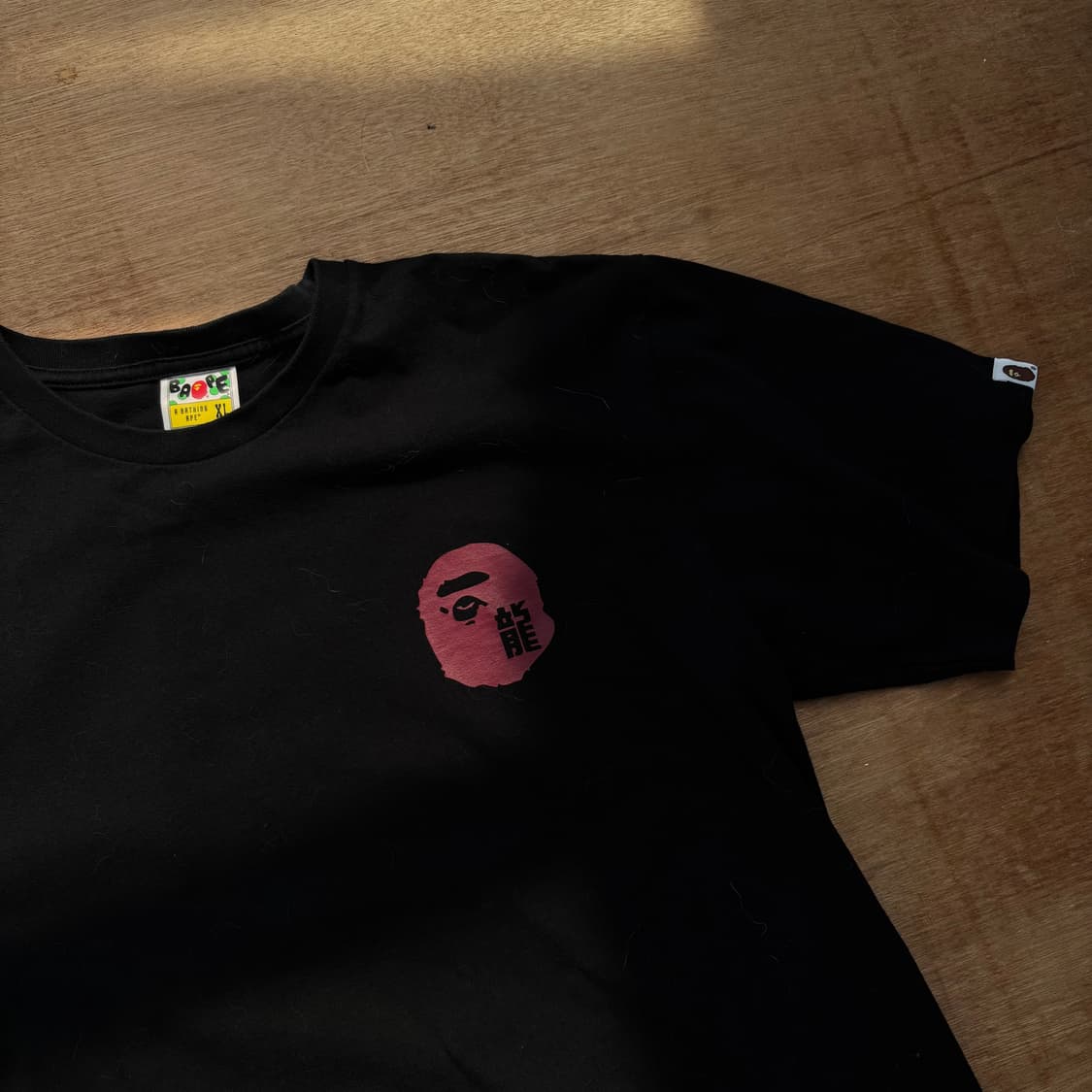 BAPE Dragon Logo Black Tee 베이프 상품이미지2