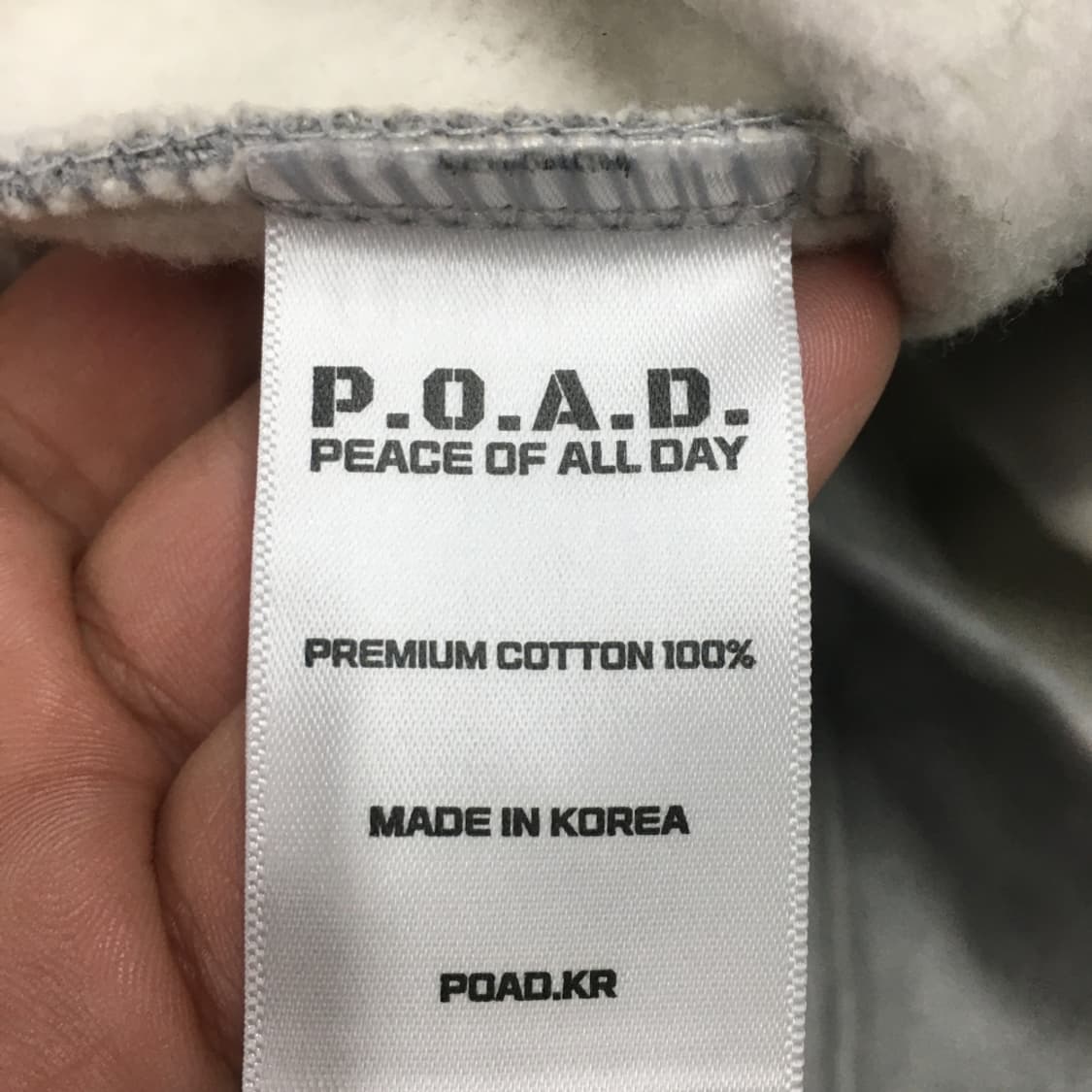 POAD 헤비 후드티 CC12 상품이미지5