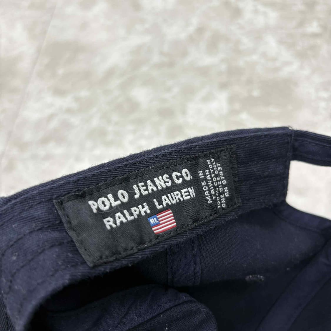 폴로 랄프로렌 진스 성조기 네이비 볼캡(OS) 상품이미지5