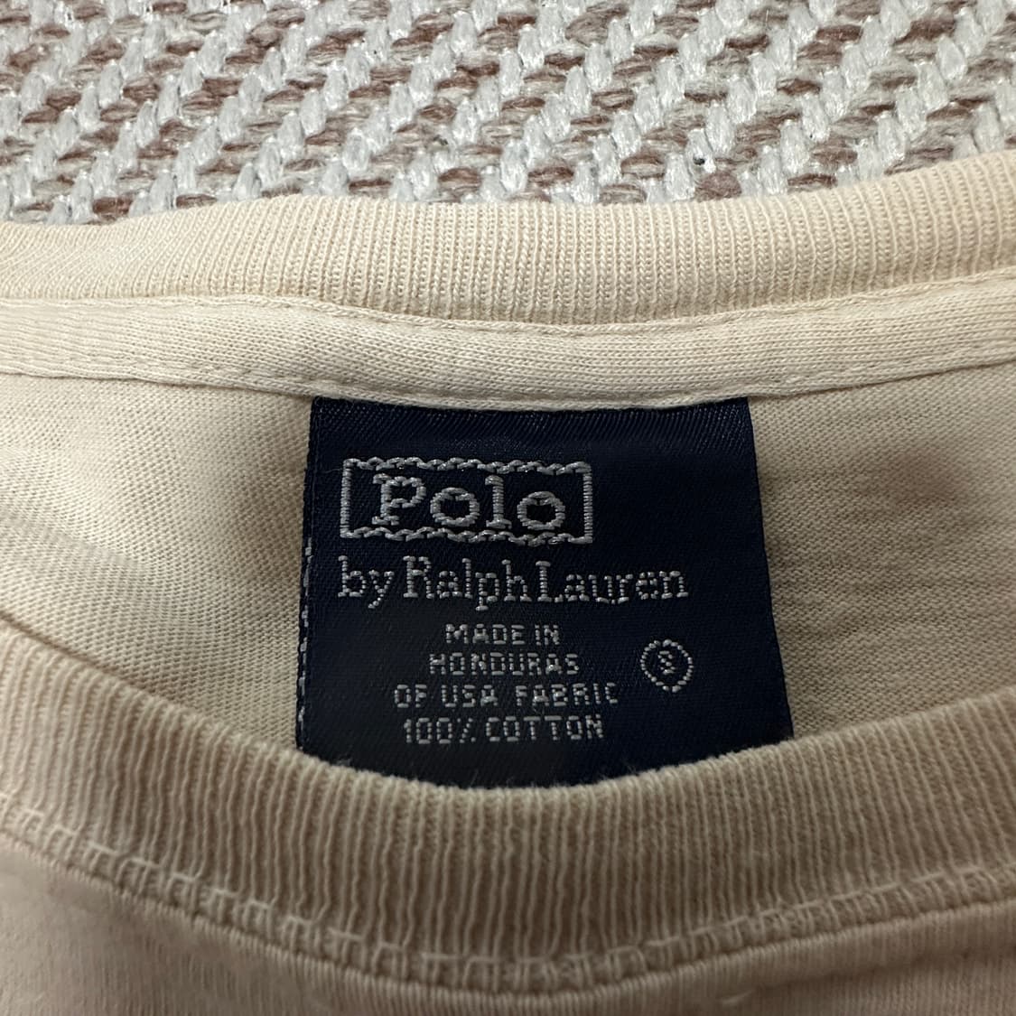 POLO RALPH LAUREN usa fabric t-shirt 상품이미지4