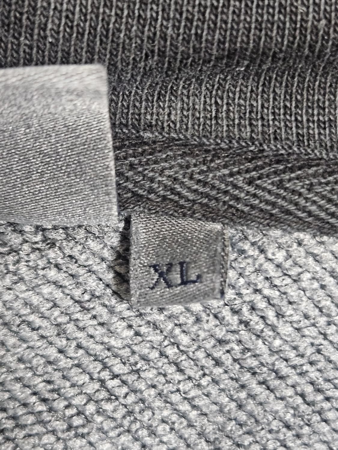 예일 후드집업 XL 회색 상품이미지5