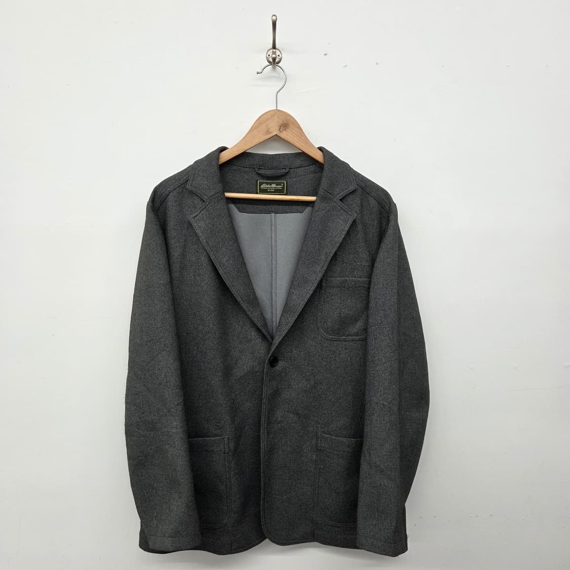 에디바우어 그레이 블레이저 자켓 남m 상품이미지1