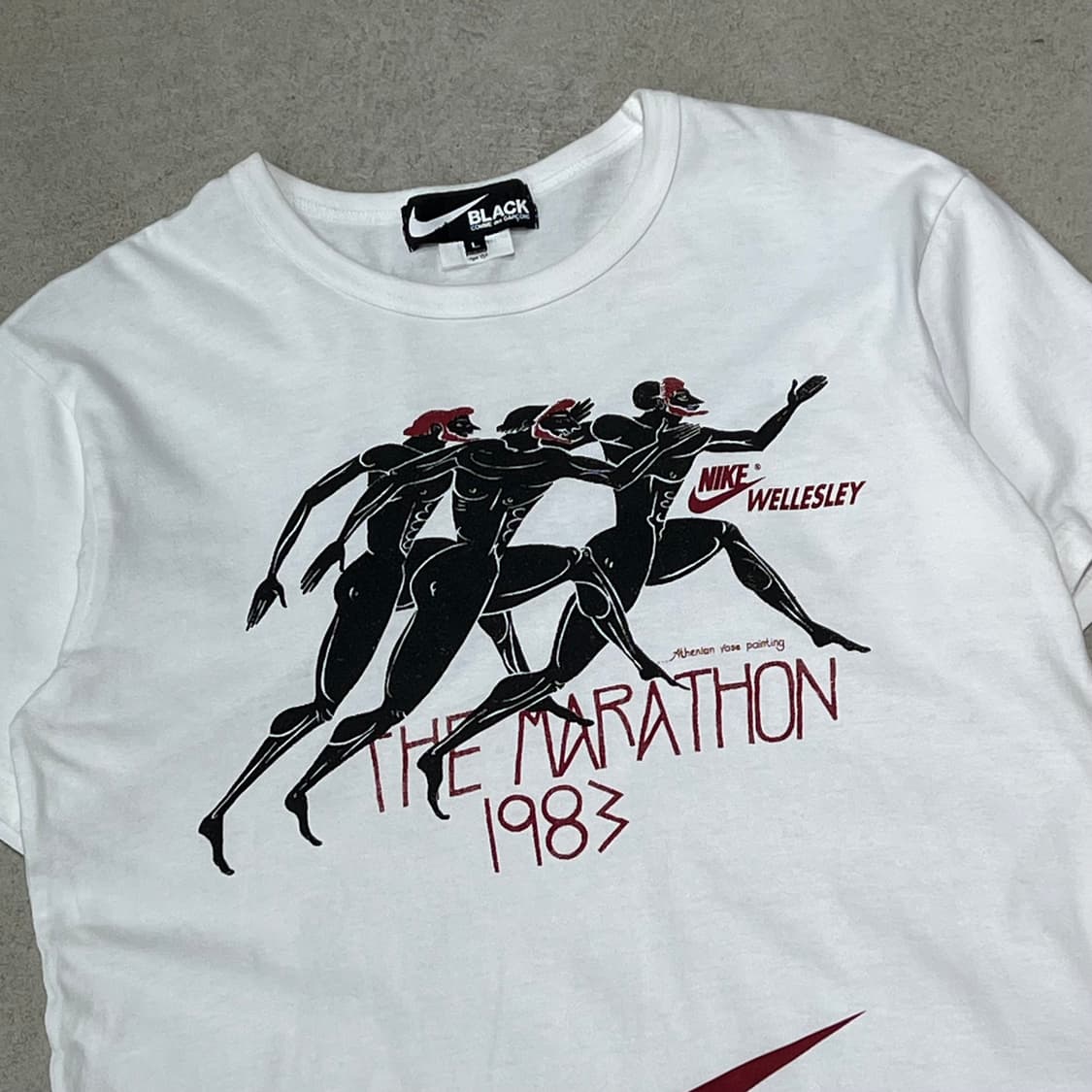 나이키x꼼데가르송 프린팅 반팔티 s10492 상품이미지3