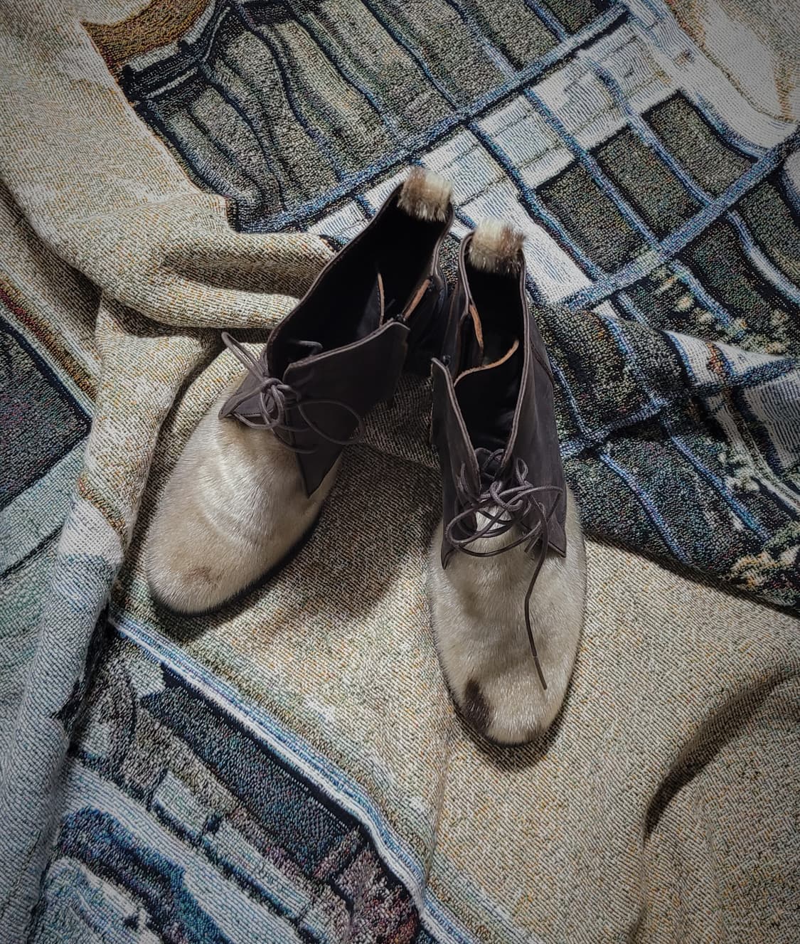 이세이 미야케 털부츠 상품이미지2