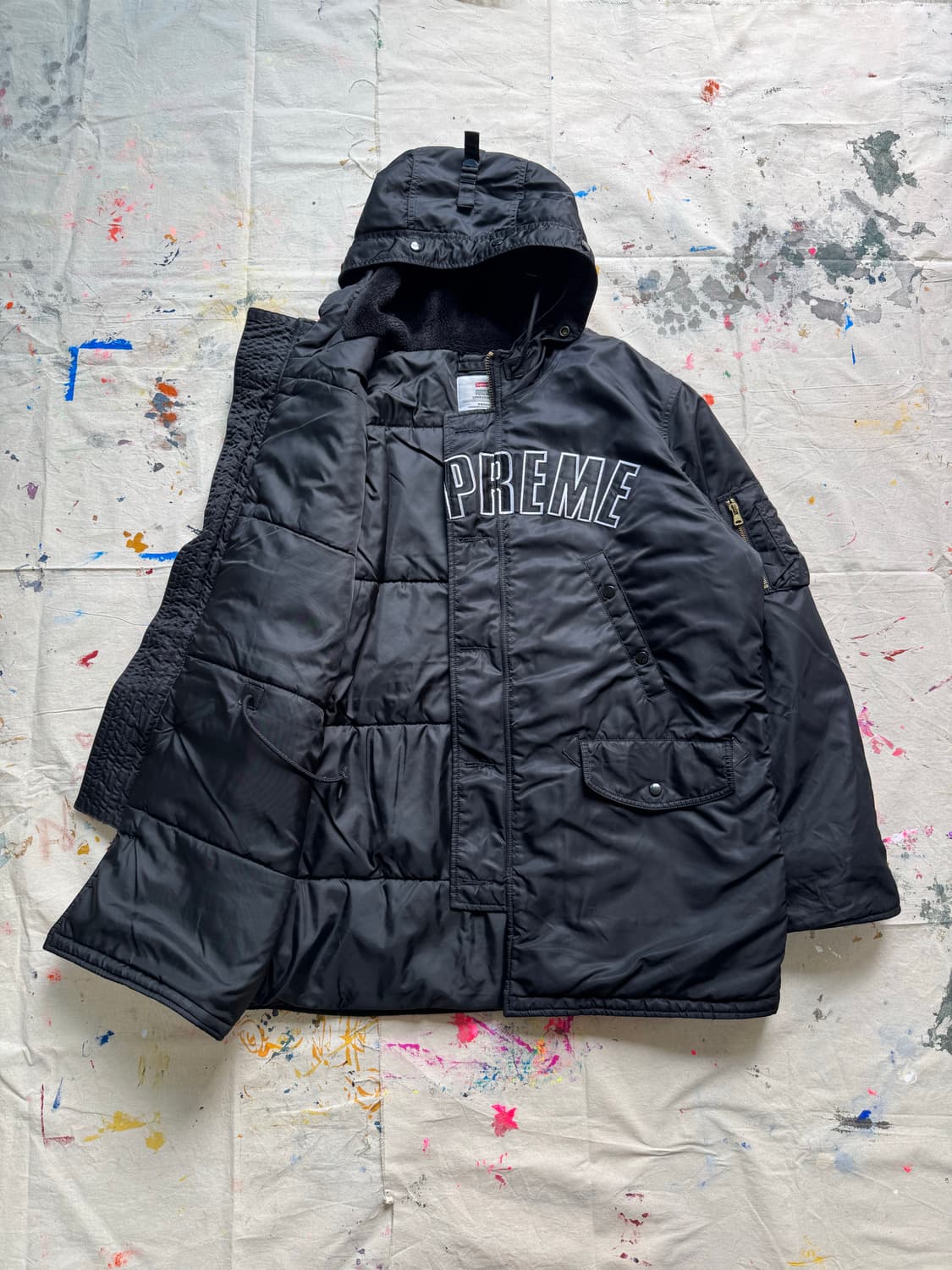 Fw16 슈프림 ARC 로고 N3B 파카 상품이미지5