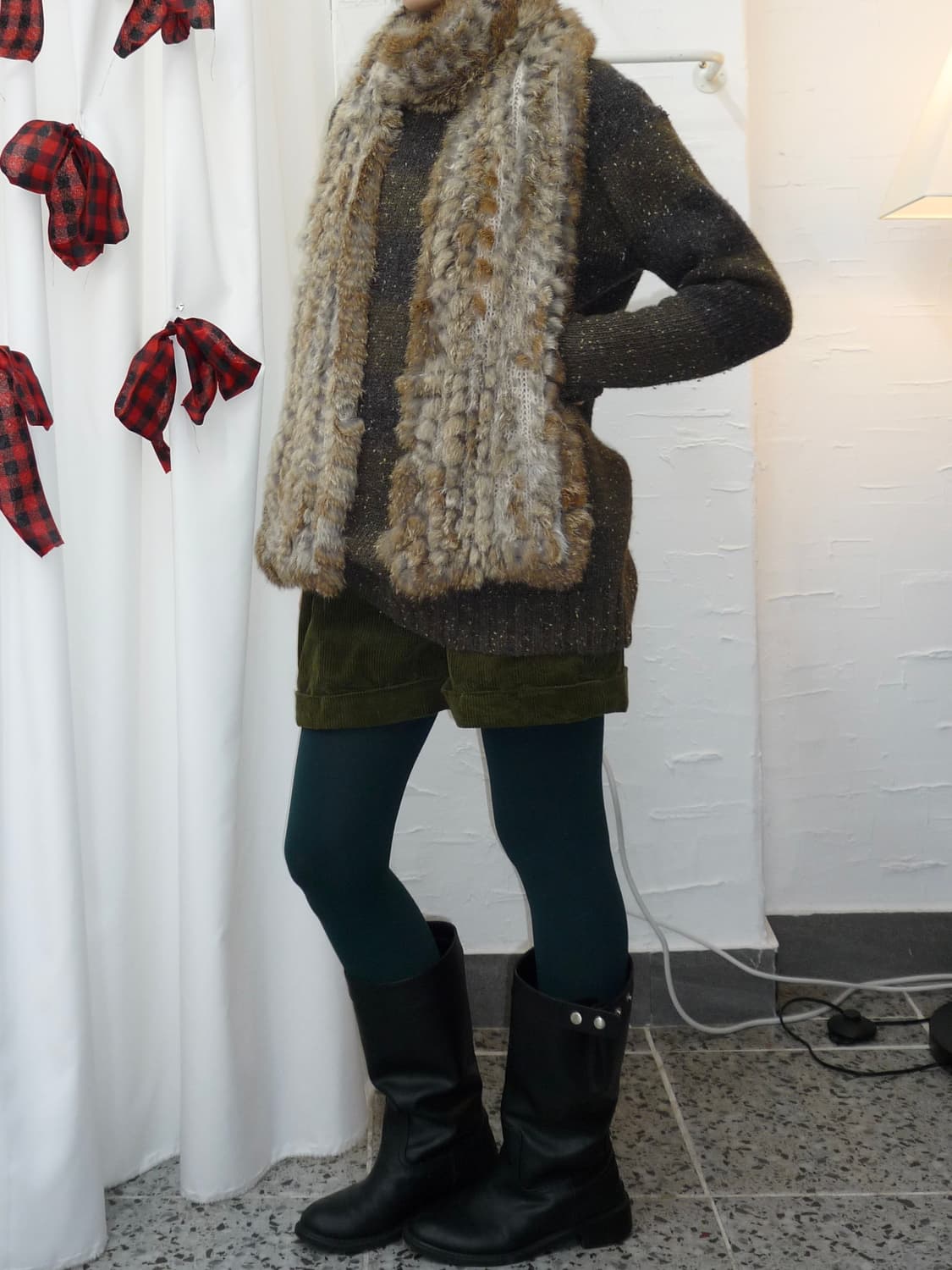 olive grove corduroy shorts 상품이미지3