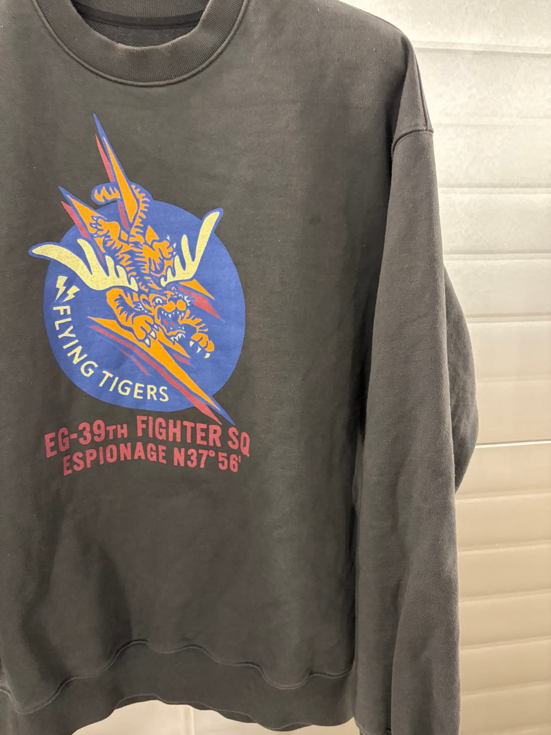 에스피오나지 Flying Tigers 맨투맨 L 상품이미지4