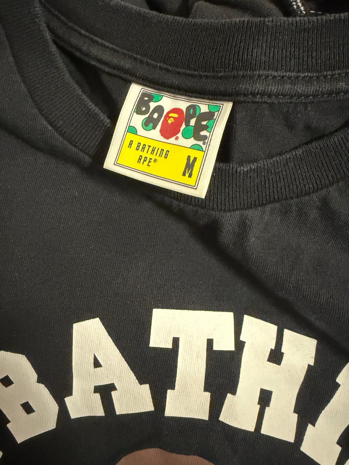 BAPE 베이프 콜리지 컬리지 티셔츠 반팔 상품이미지2