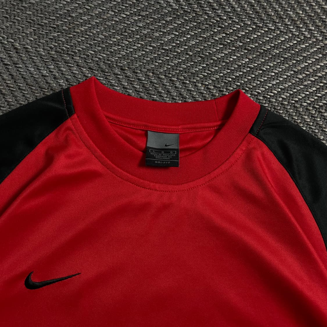 나이키 올드스쿨 드라이핏 배색 반팔 티셔츠y 4099 상품이미지4