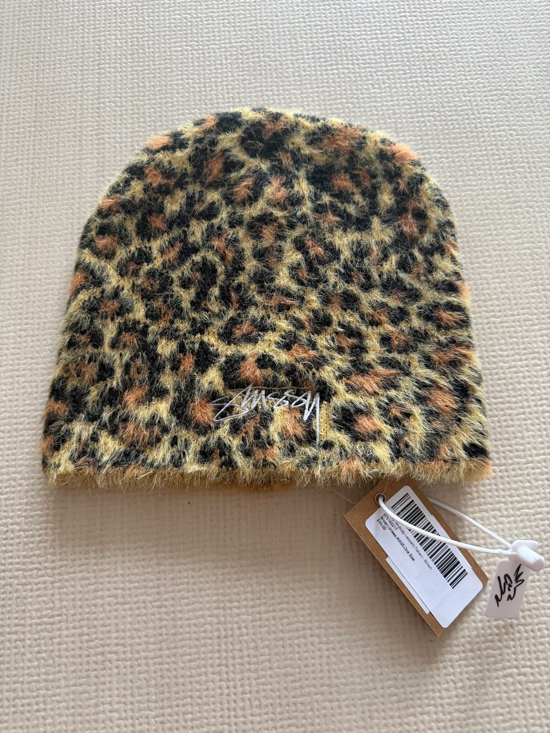 스투시 스컬캡 레오파드 핑크 상품이미지1