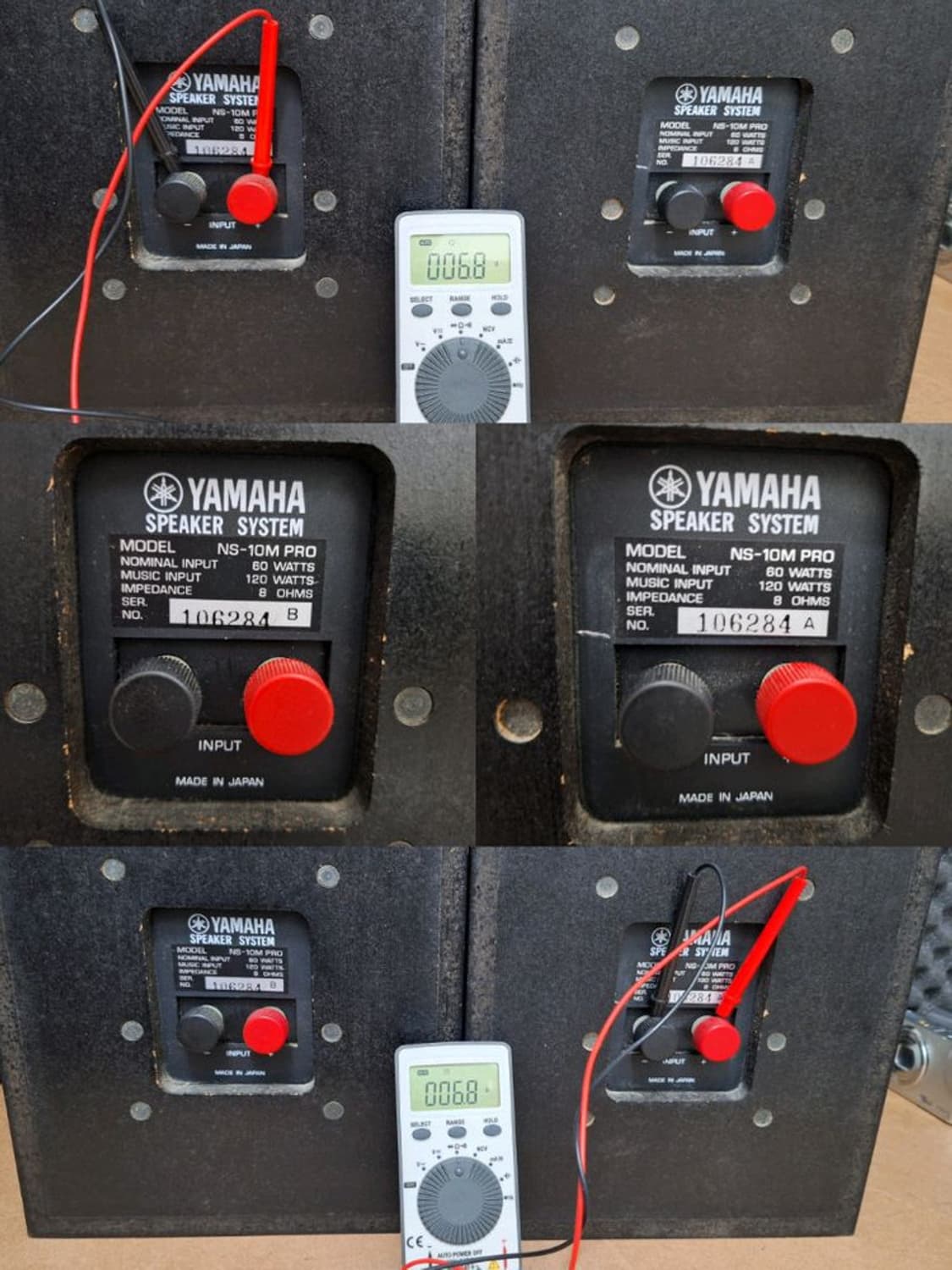 야마하 NS-10M PRO 스튜디오 모니터 스피커 명기 빈티지 레트로 상품이미지9