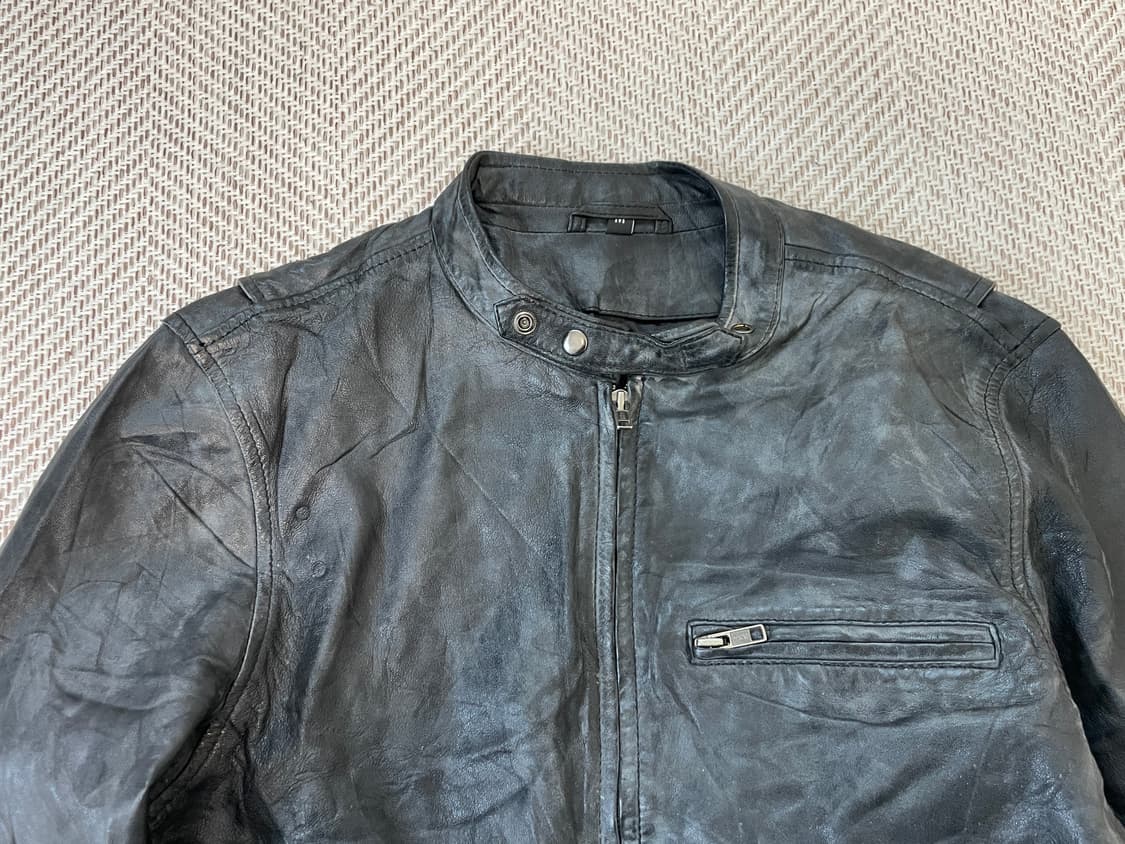 빈티지 썬 페이딩 라이더 레더자켓 J03918 상품이미지2