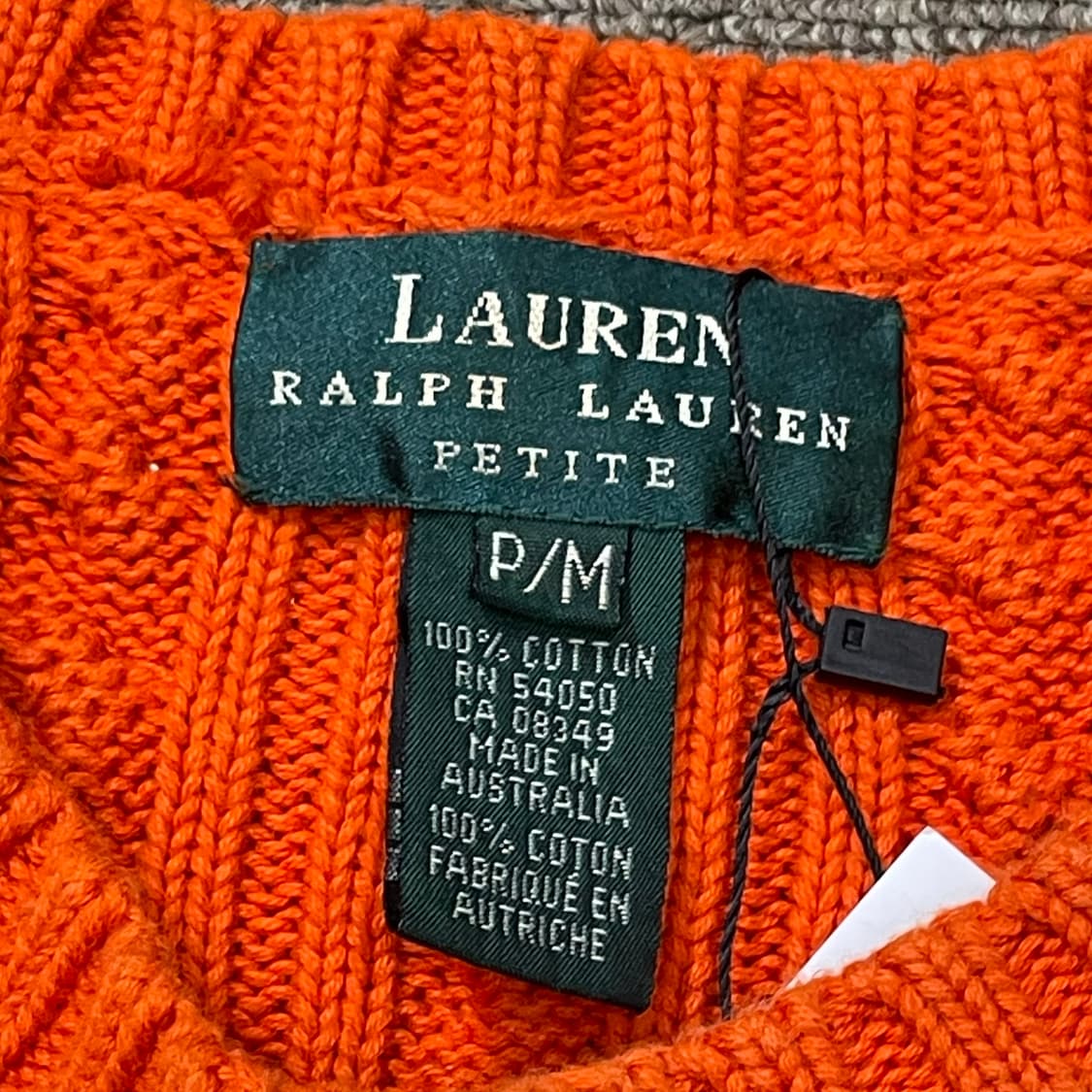 (M) 랄프 로렌 케이블 니트 상품이미지7