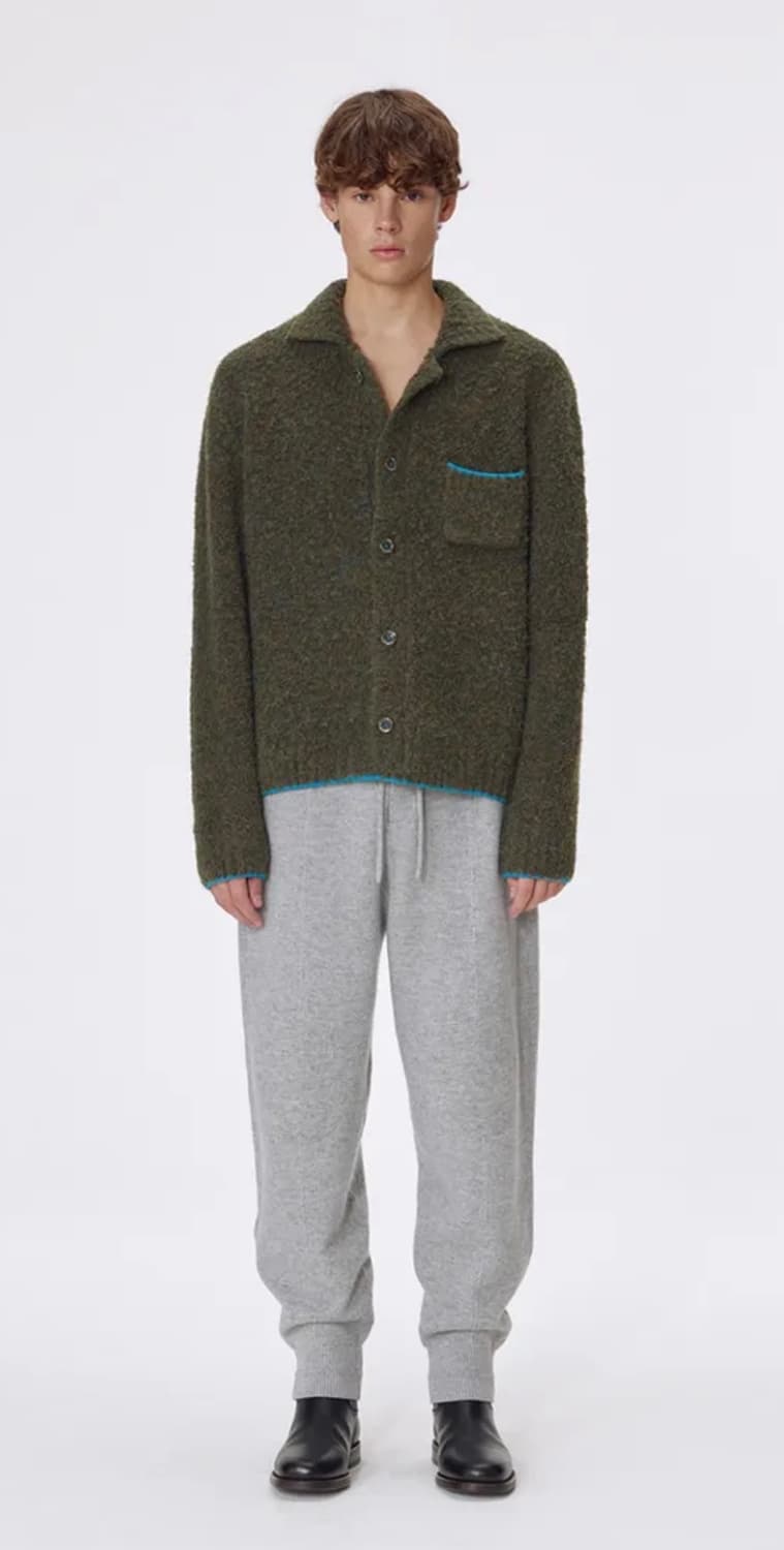 우마뭉 가디건 그린 L 상품이미지2