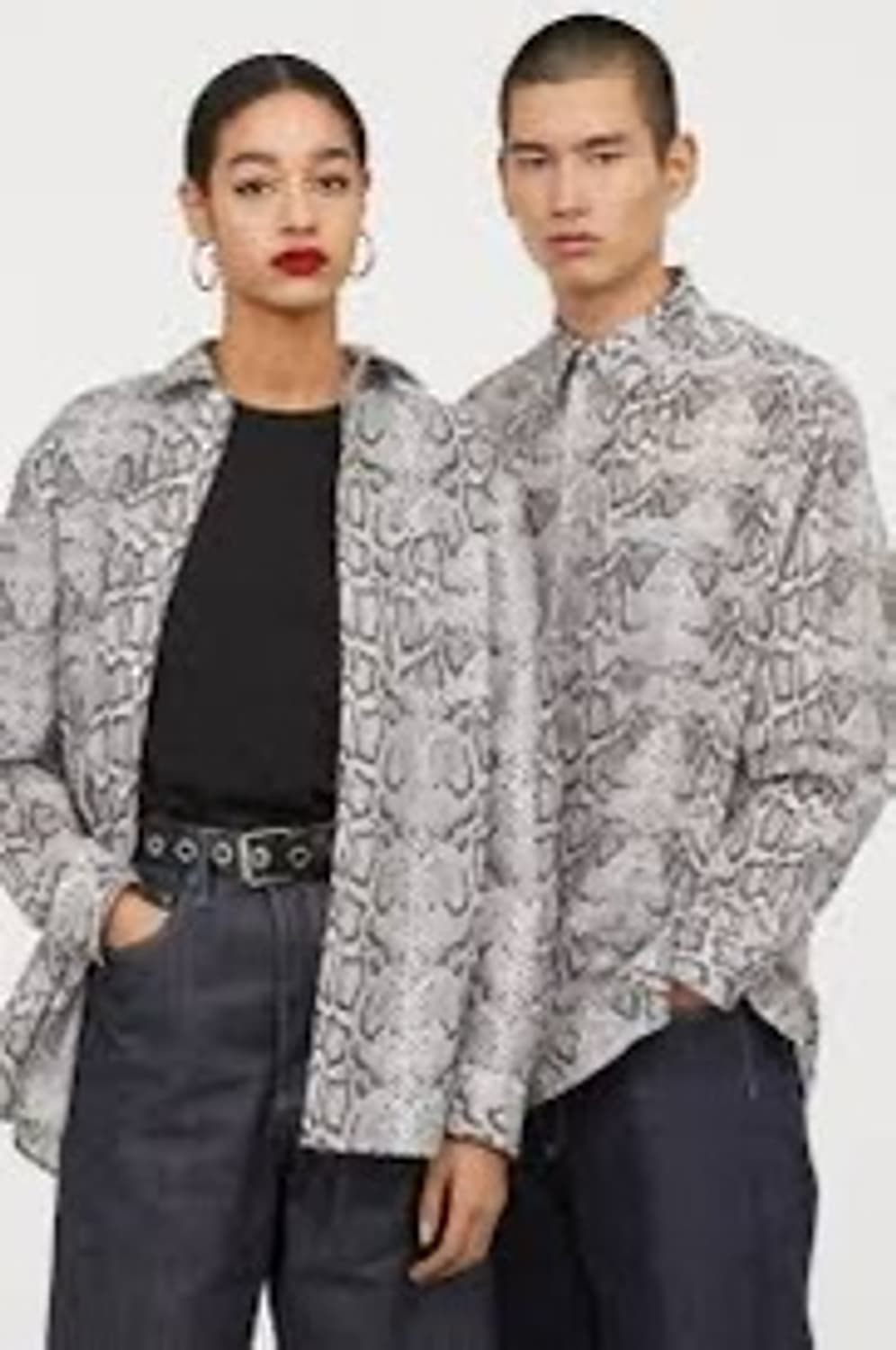 Eytys h&m 콜라보 스네이크 셔츠  상품이미지3