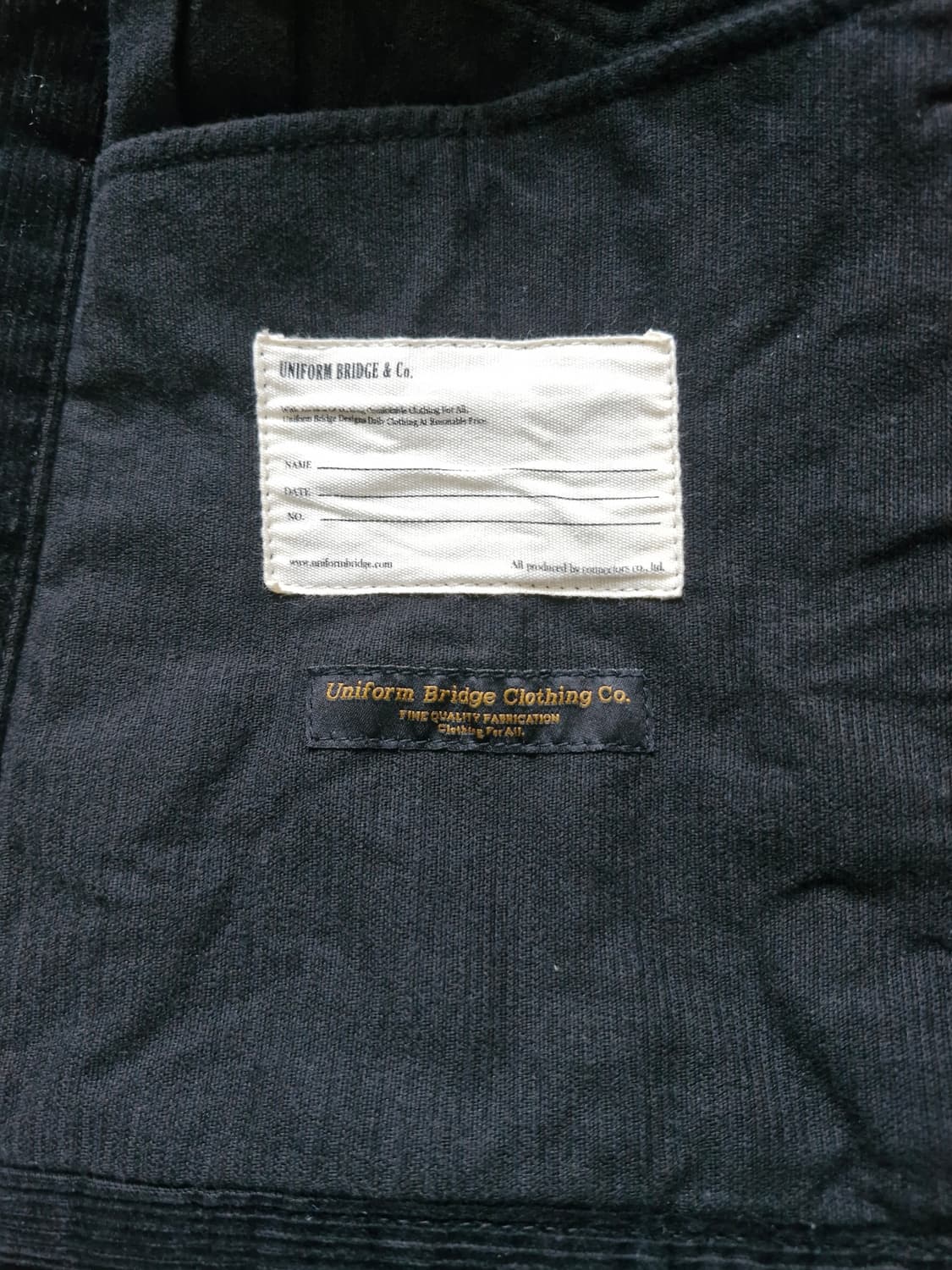 유니폼브릿지 코듀로이 트러커 자켓 L 상품이미지6