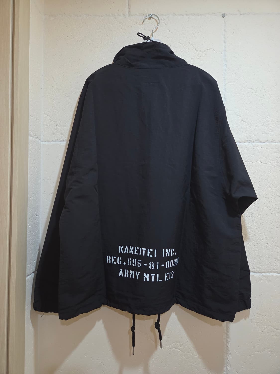 카네이테이 플라잉 포스 아노락 블랙 XL 새상품 상품이미지2