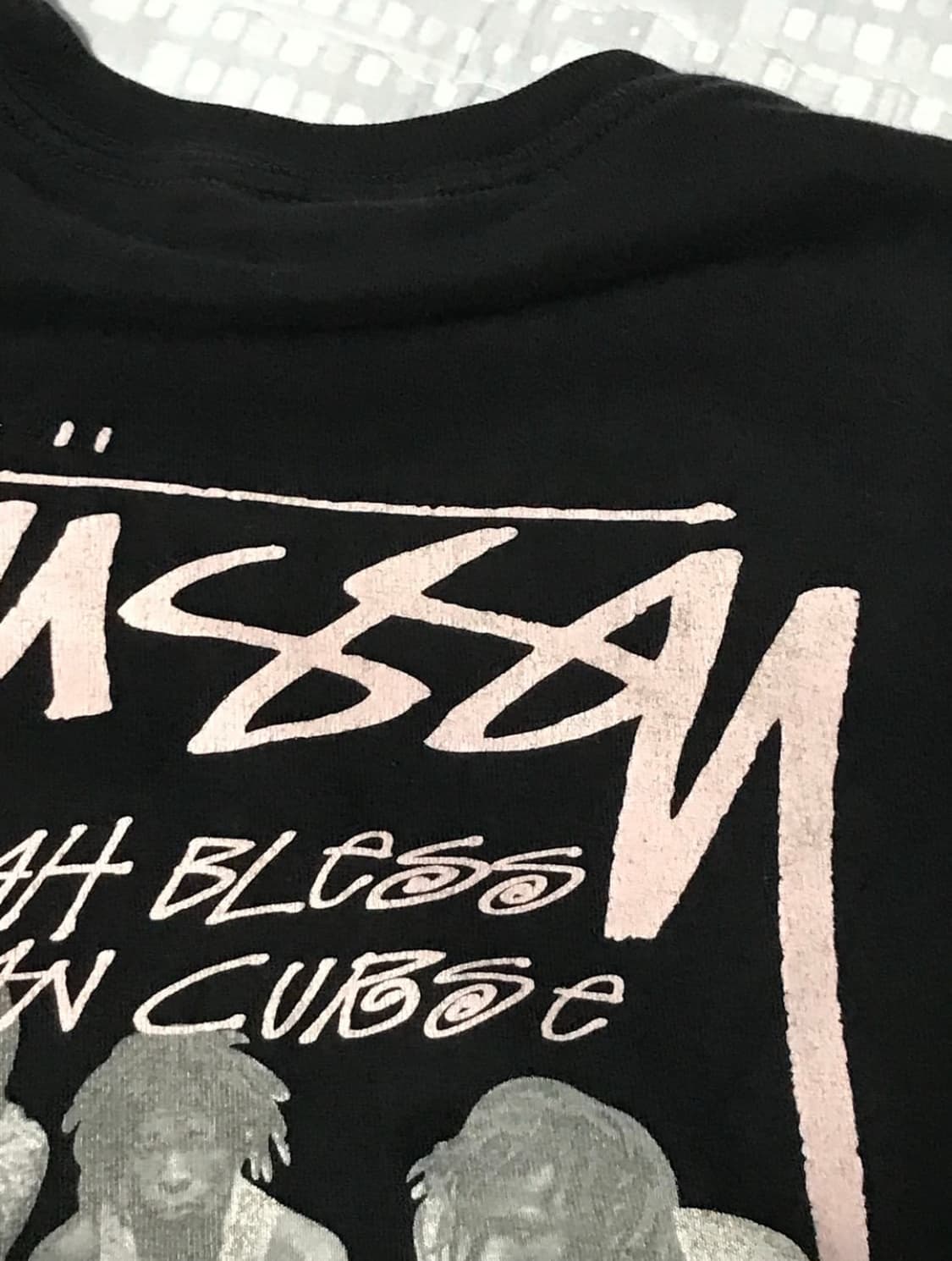 (무배) 올드 스투시 반팔 핑크 상품이미지6