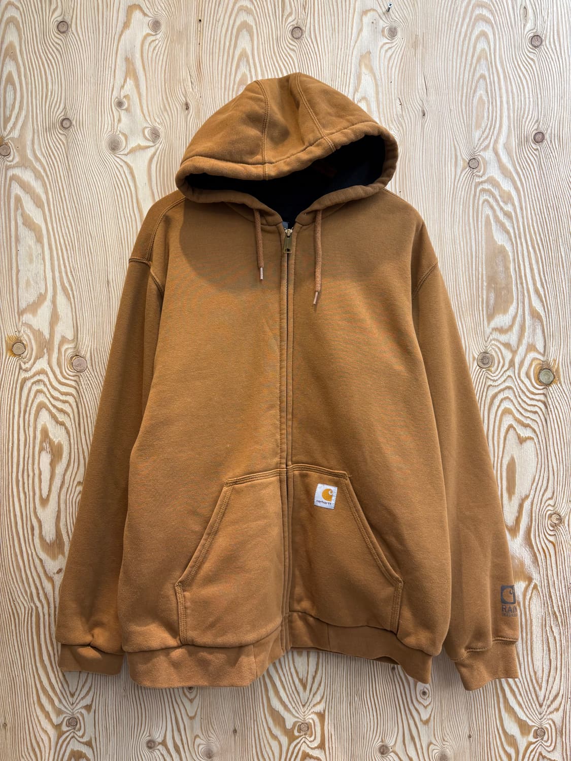 칼하트 레인디펜더 써멀 후드집업 상품이미지1