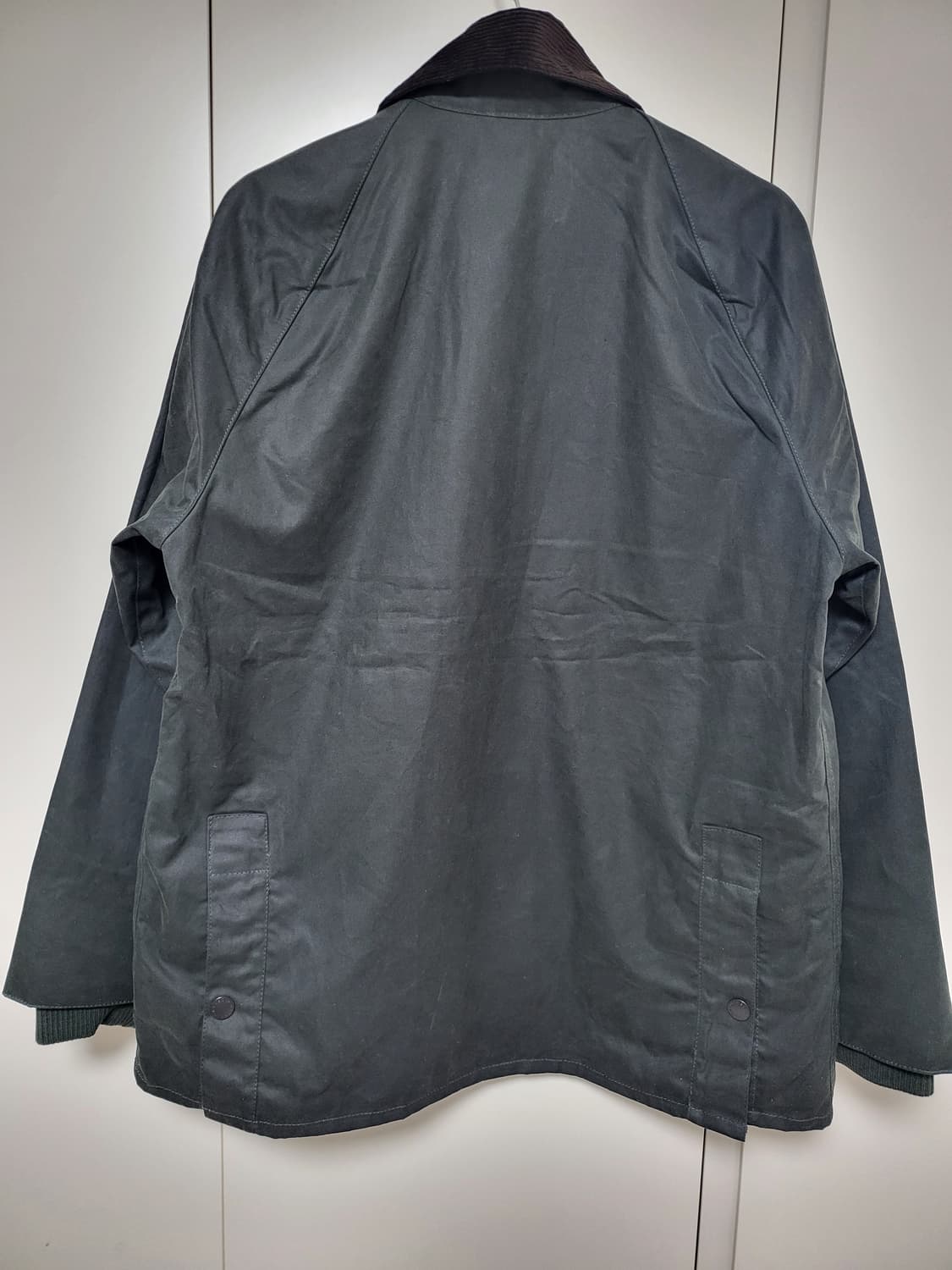 바버 클레식 비데일 왁스 자켓 세이지(40사이즈) 새상품 상품이미지4